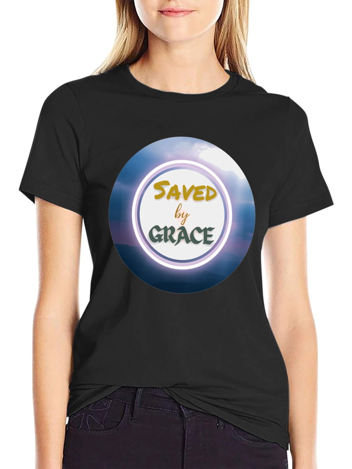 Saved by Grace T-Shirt Christian Apparel