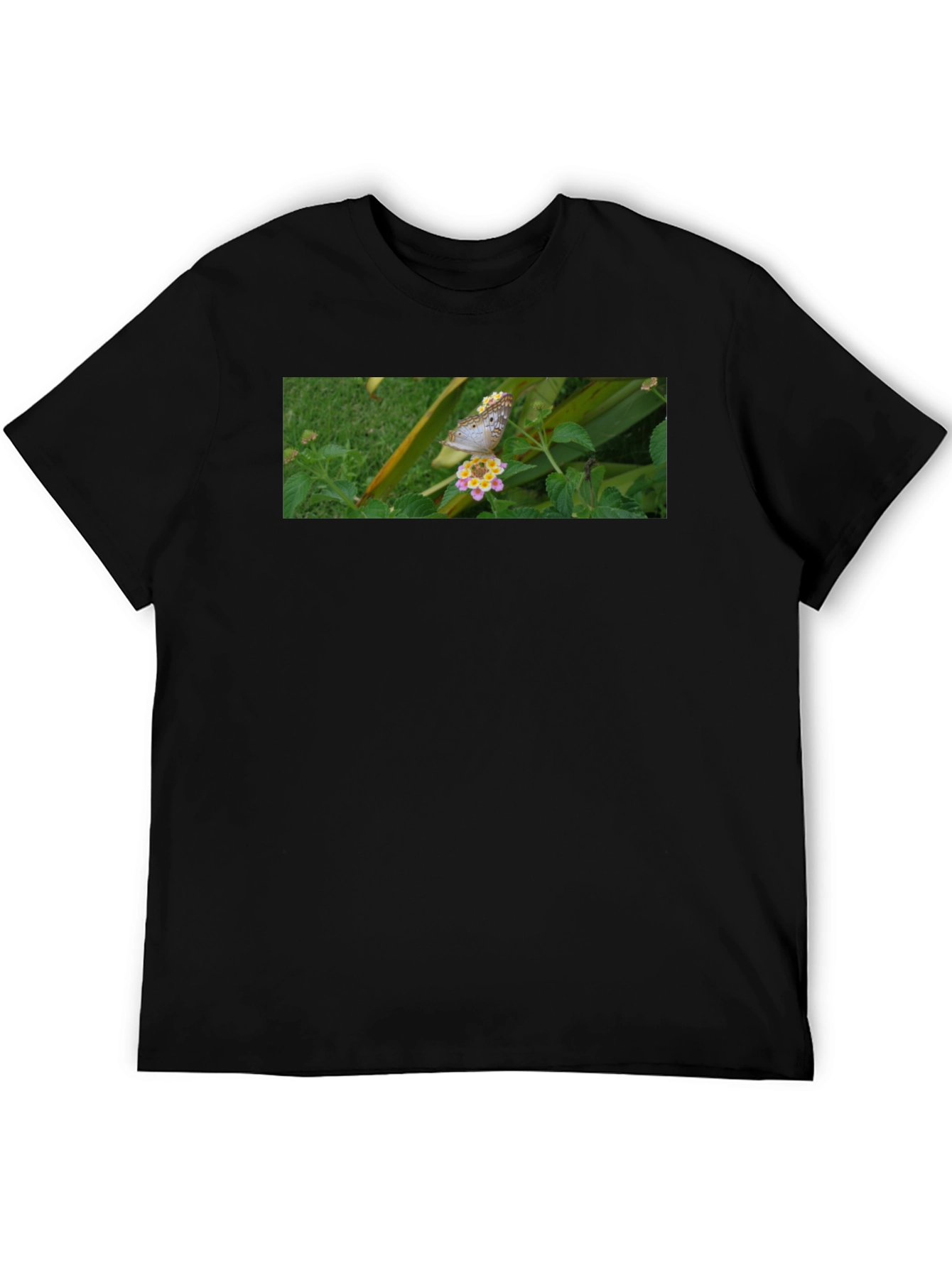 Butterfly on Flower Graphic Tee