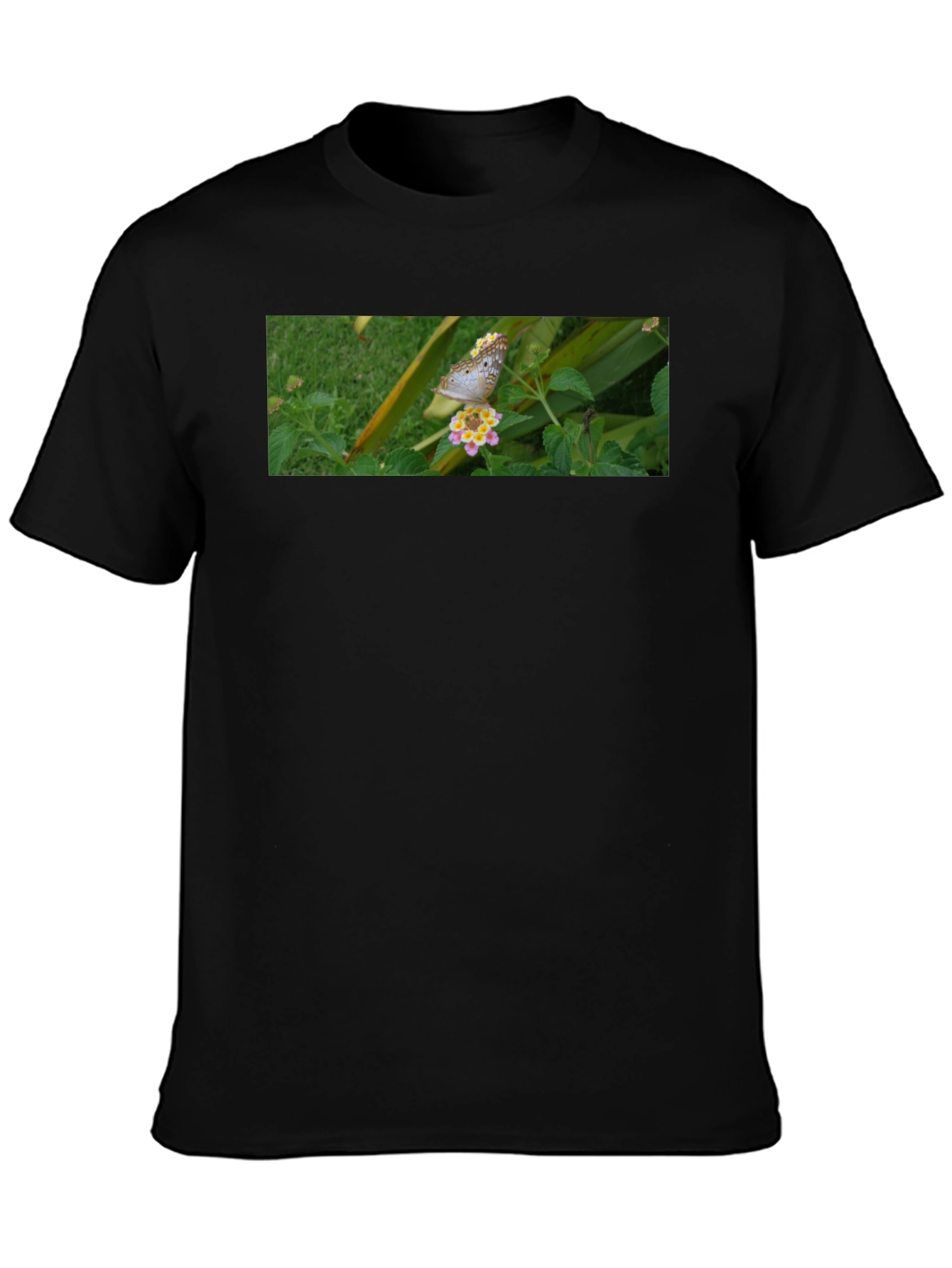 Butterfly on Flower Graphic Tee