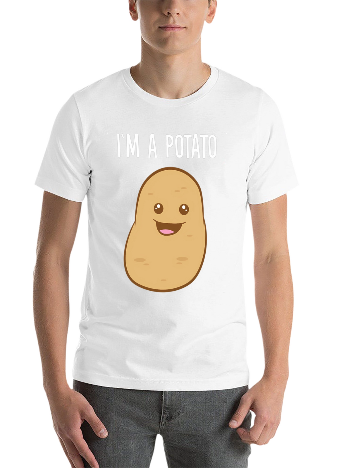 Funny Potato T-Shirt - Im A Potato Graphic Tee