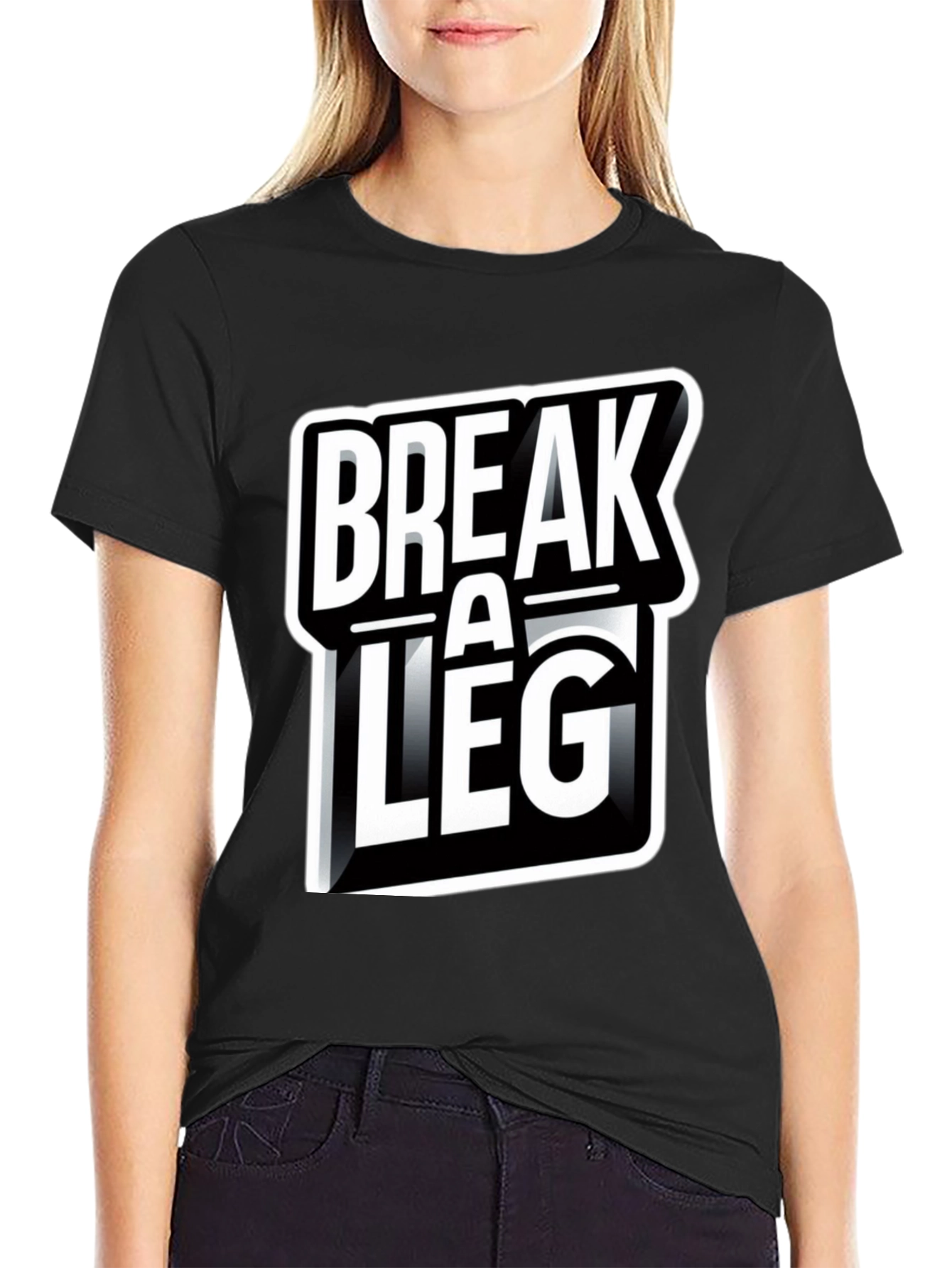 Break A Leg Graphic Tee