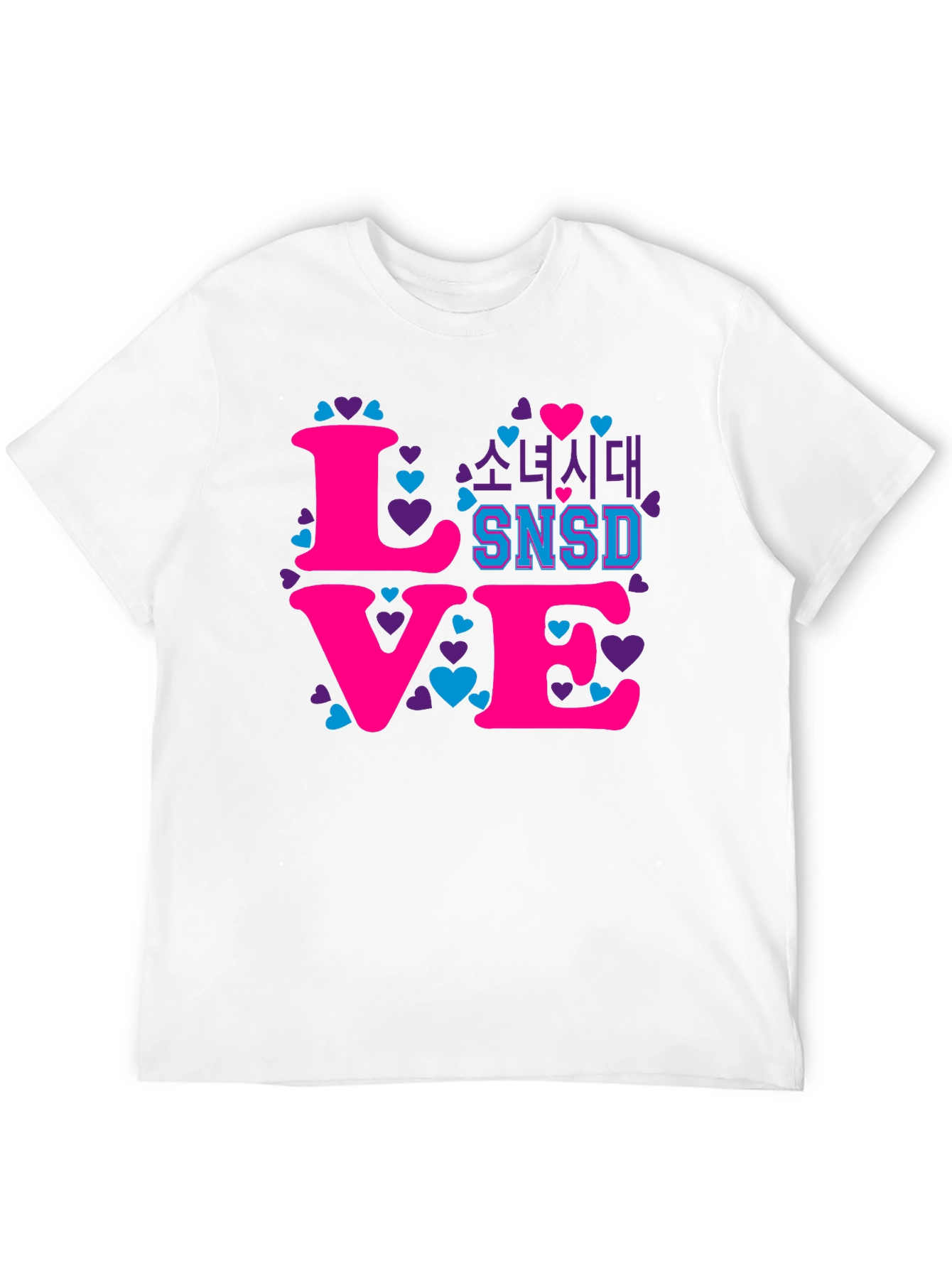 Love SNSD Tee - K-Pop Heart T-Shirt