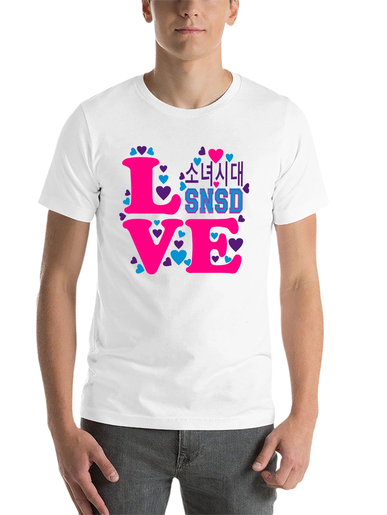 Love SNSD Tee - K-Pop Heart T-Shirt