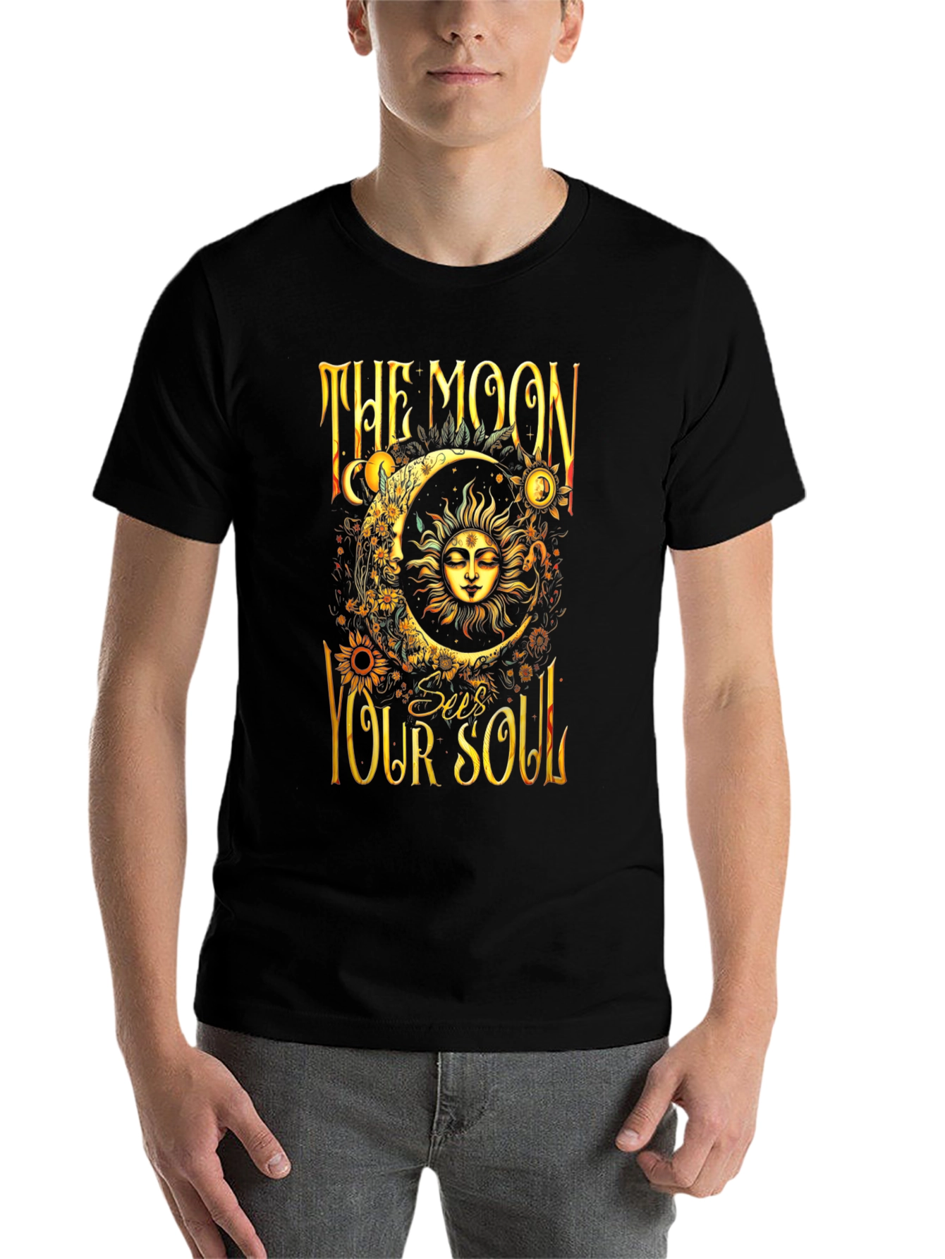 The Moon Sees Your Soul Graphic Tee