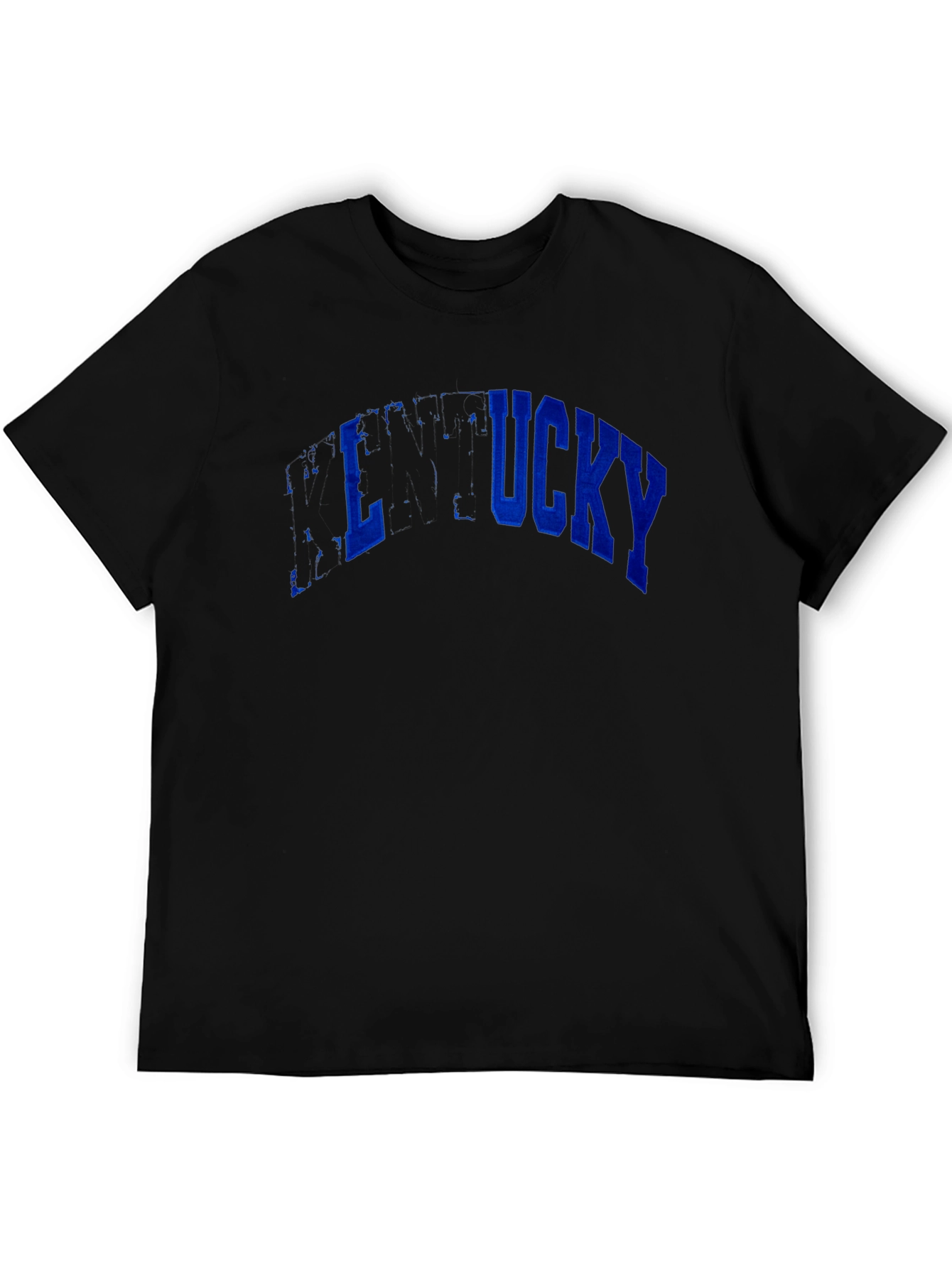 Kentucky Graphic Print Black T-Shirt