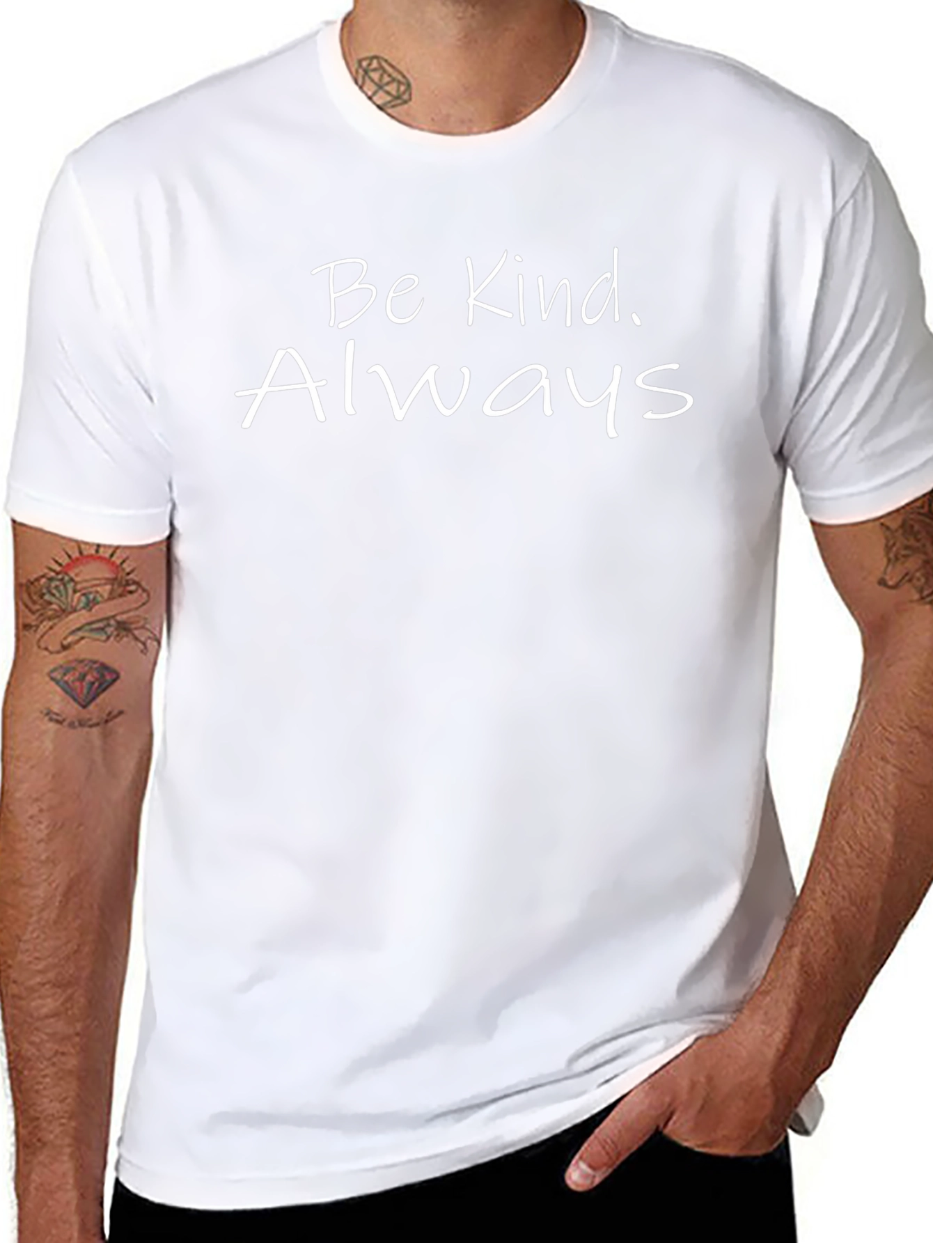 Be Kind Always Black T-Shirt