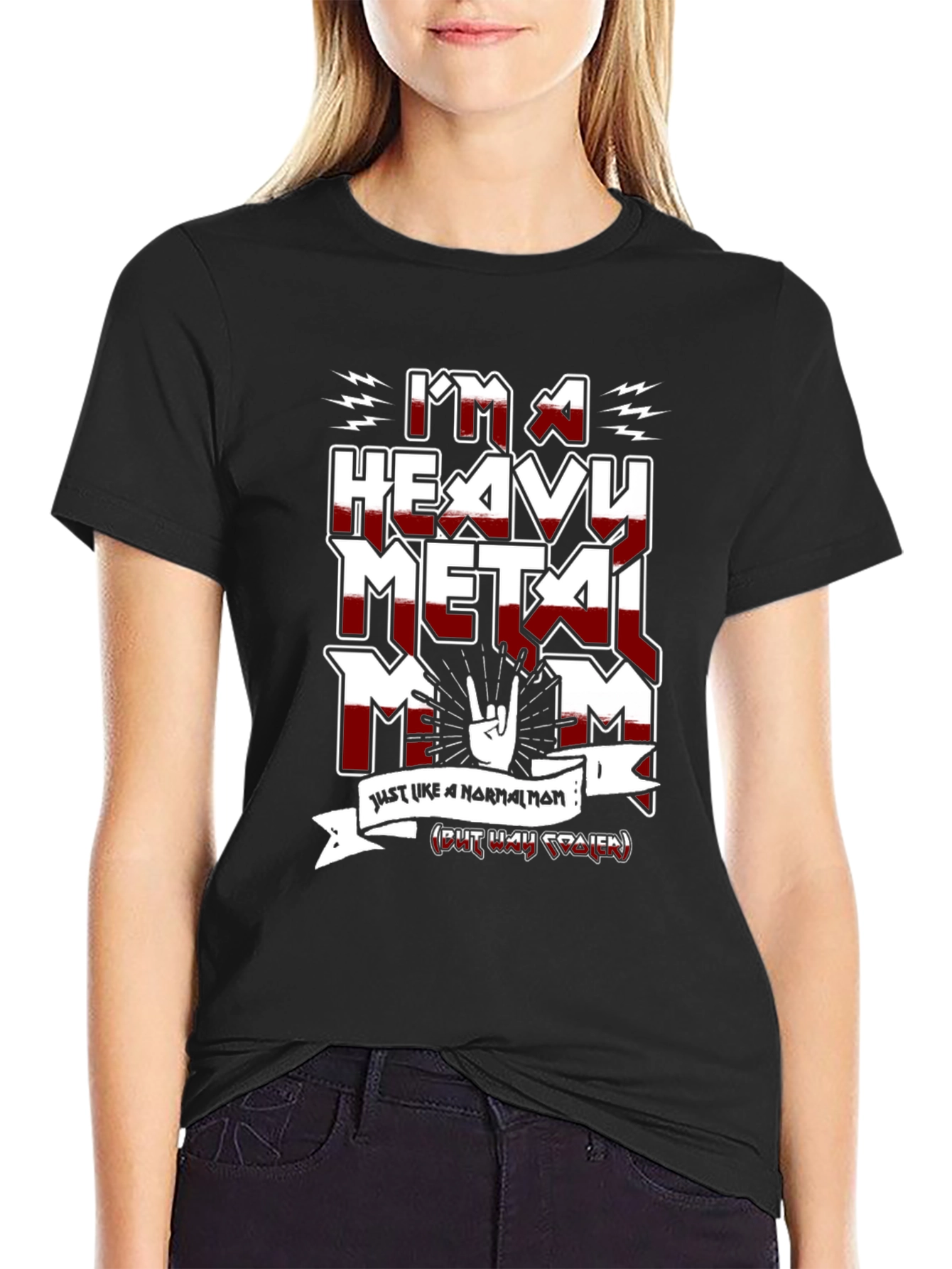 Heavy Metal Mom T-Shirt - Rocking Mothers Day Gift