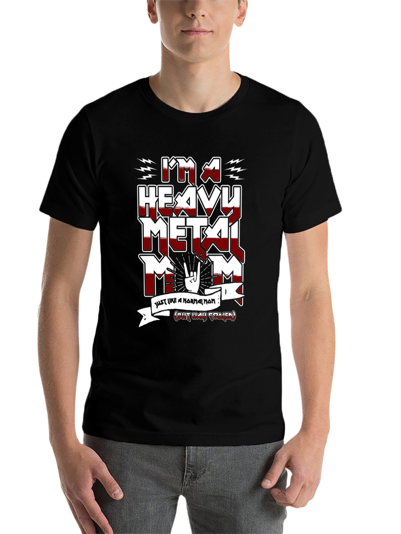 Heavy Metal Mom T-Shirt - Rocking Mothers Day Gift