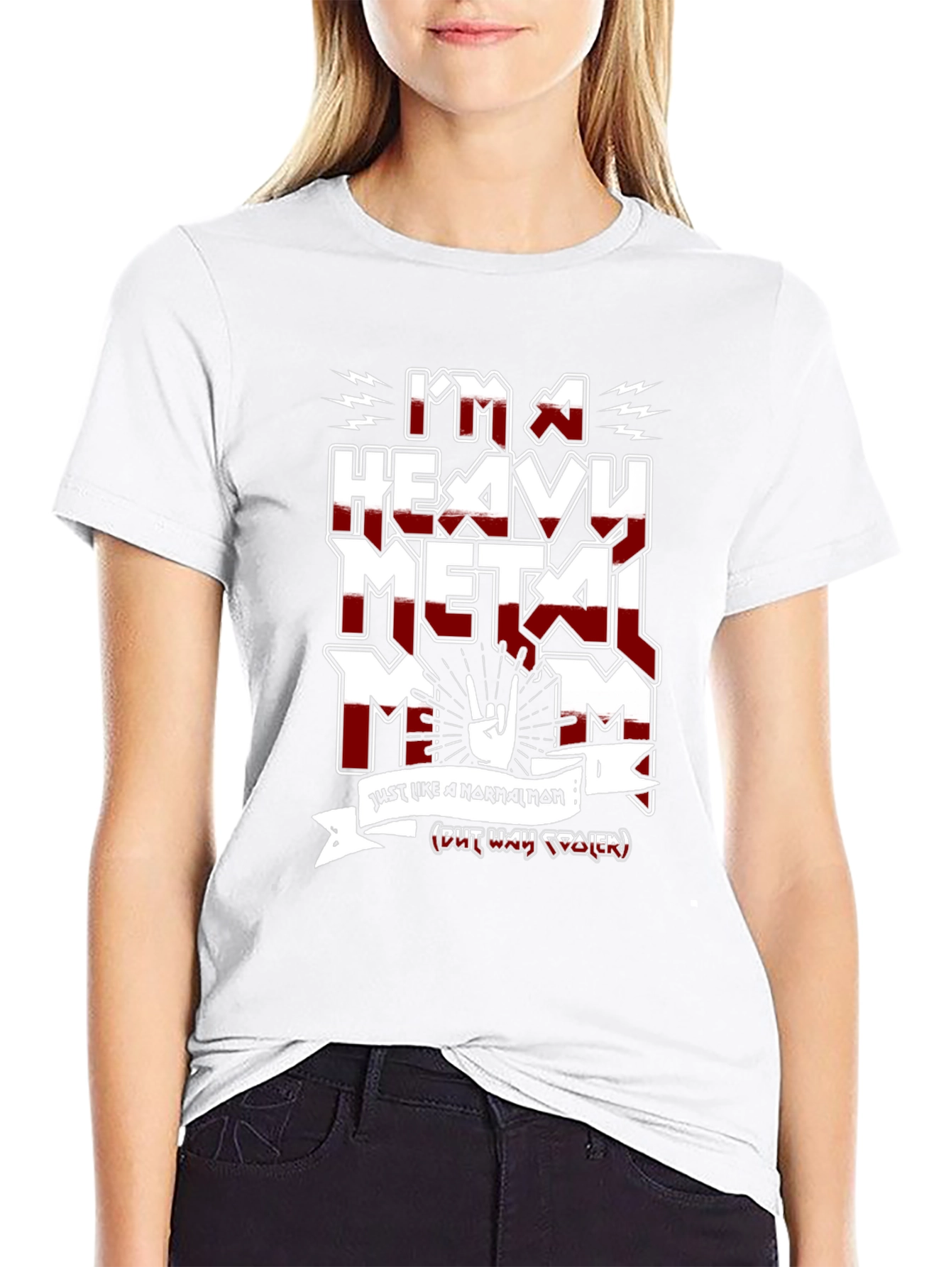 Heavy Metal Mom T-Shirt - Rocking Mothers Day Gift