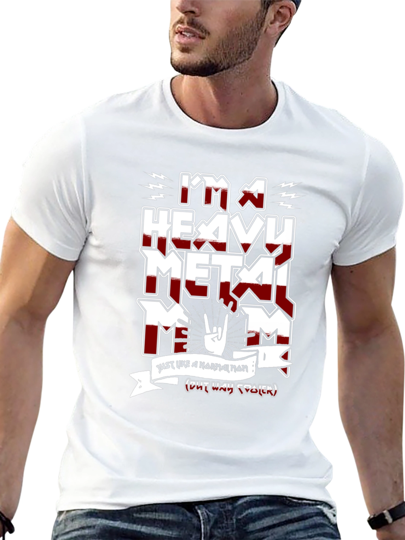 Heavy Metal Mom T-Shirt - Rocking Mothers Day Gift