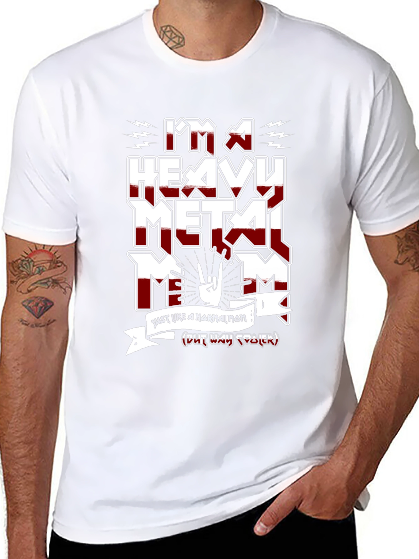 Heavy Metal Mom T-Shirt - Rocking Mothers Day Gift