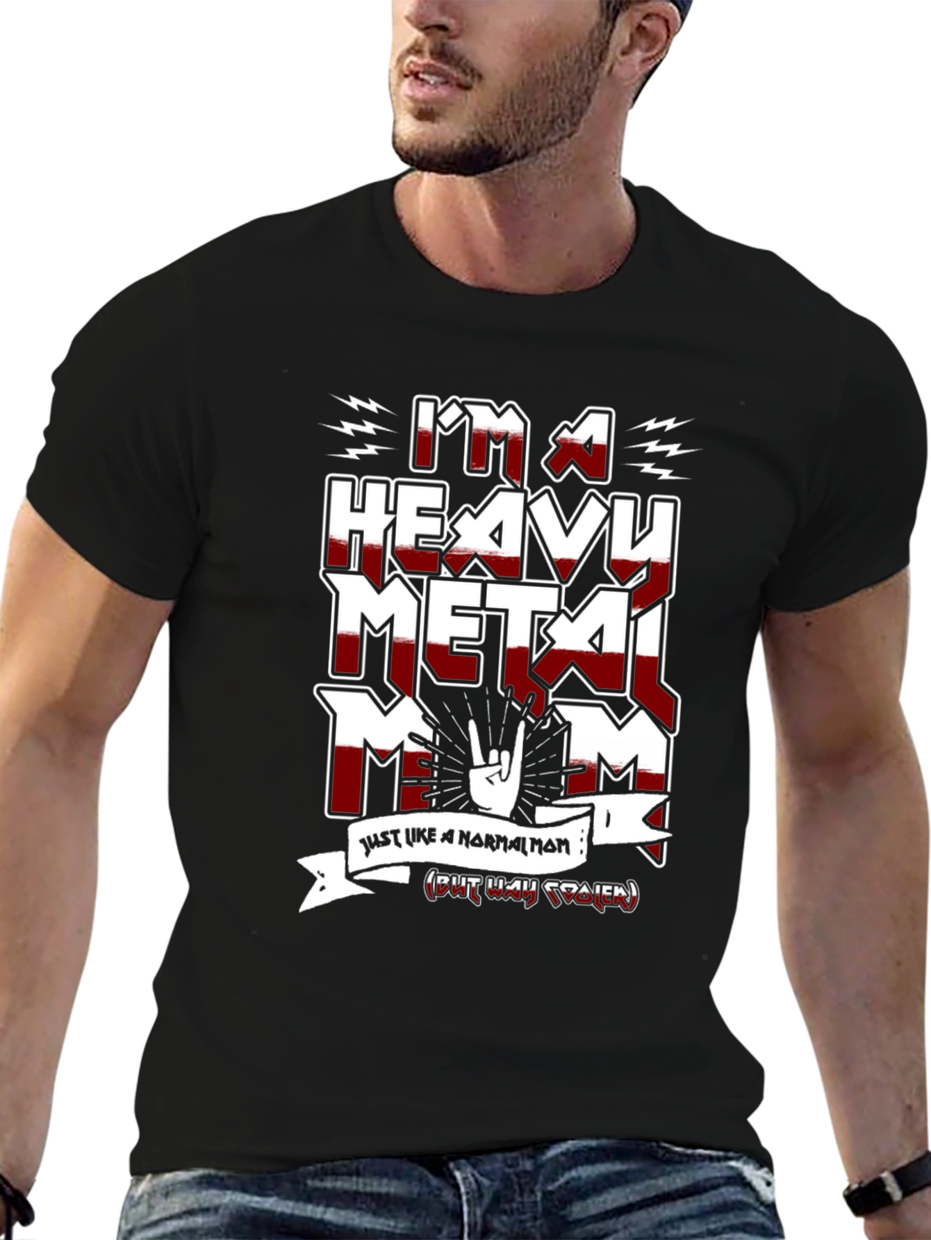 Heavy Metal Mom T-Shirt - Rocking Mothers Day Gift