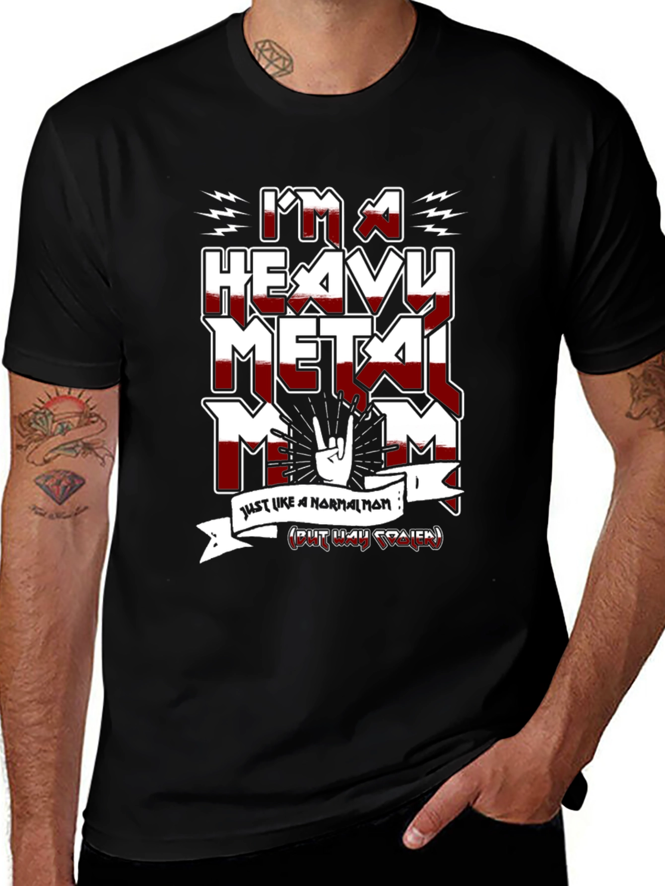 Heavy Metal Mom T-Shirt - Rocking Mothers Day Gift