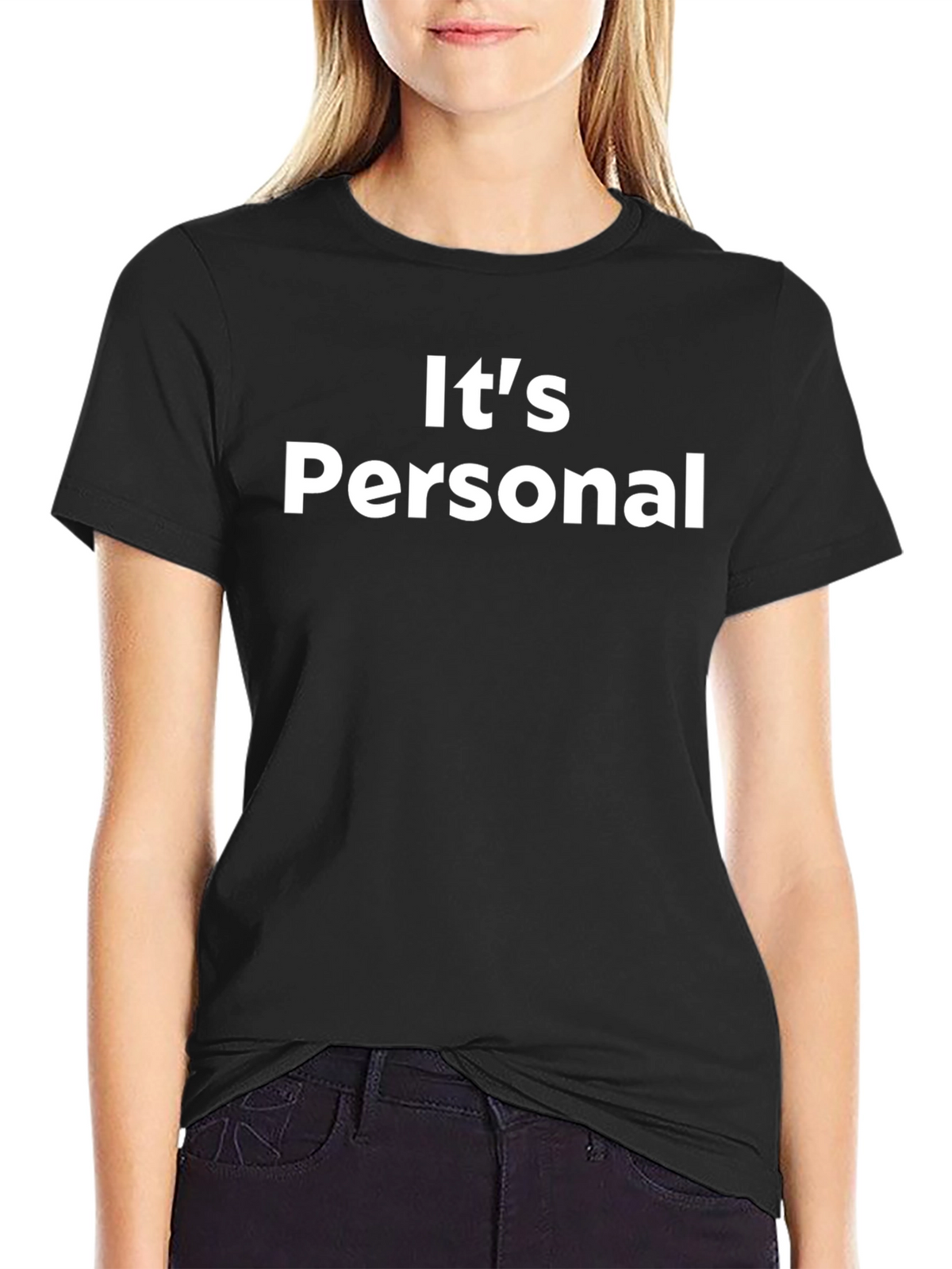 Its Personal Tee - Classic Black Graphic T-Shirt