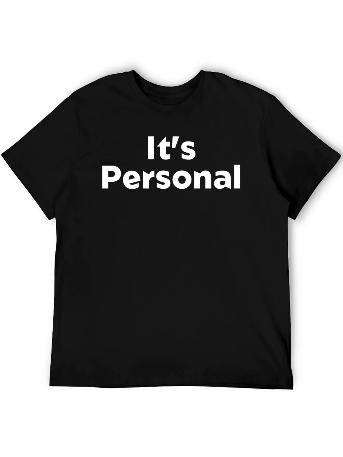 Its Personal Tee - Classic Black Graphic T-Shirt
