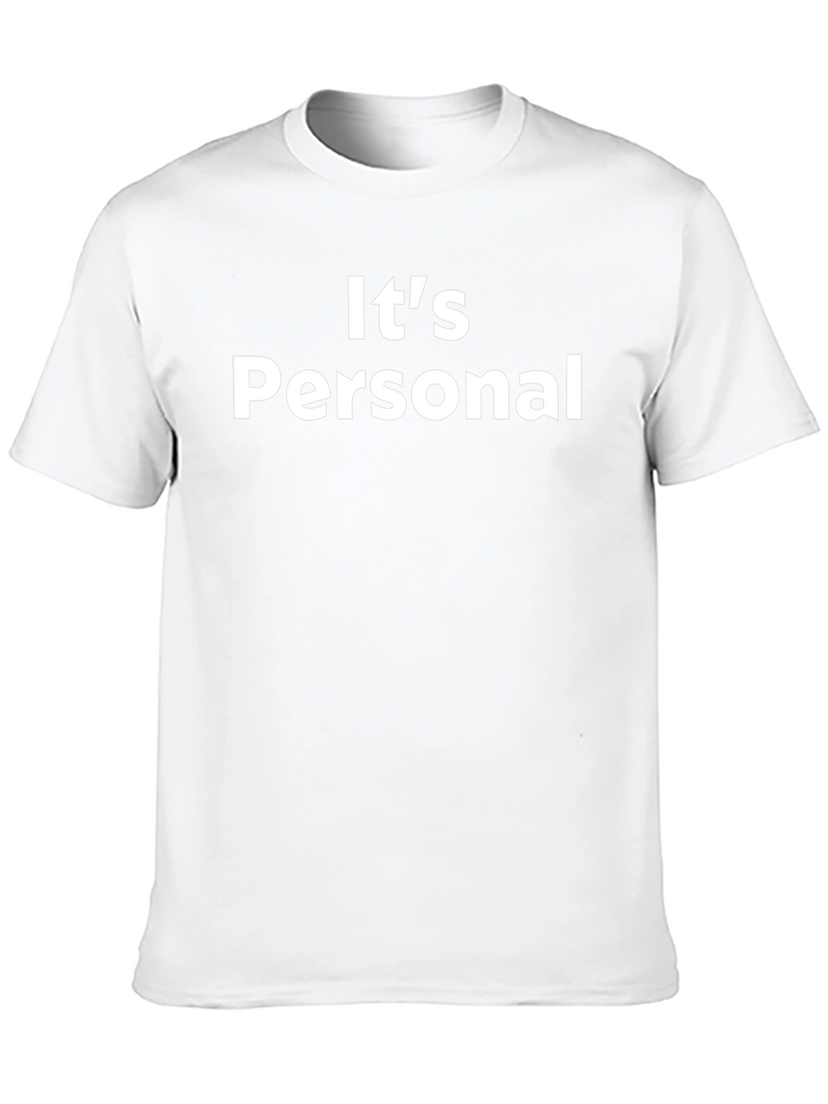Its Personal Tee - Classic Black Graphic T-Shirt