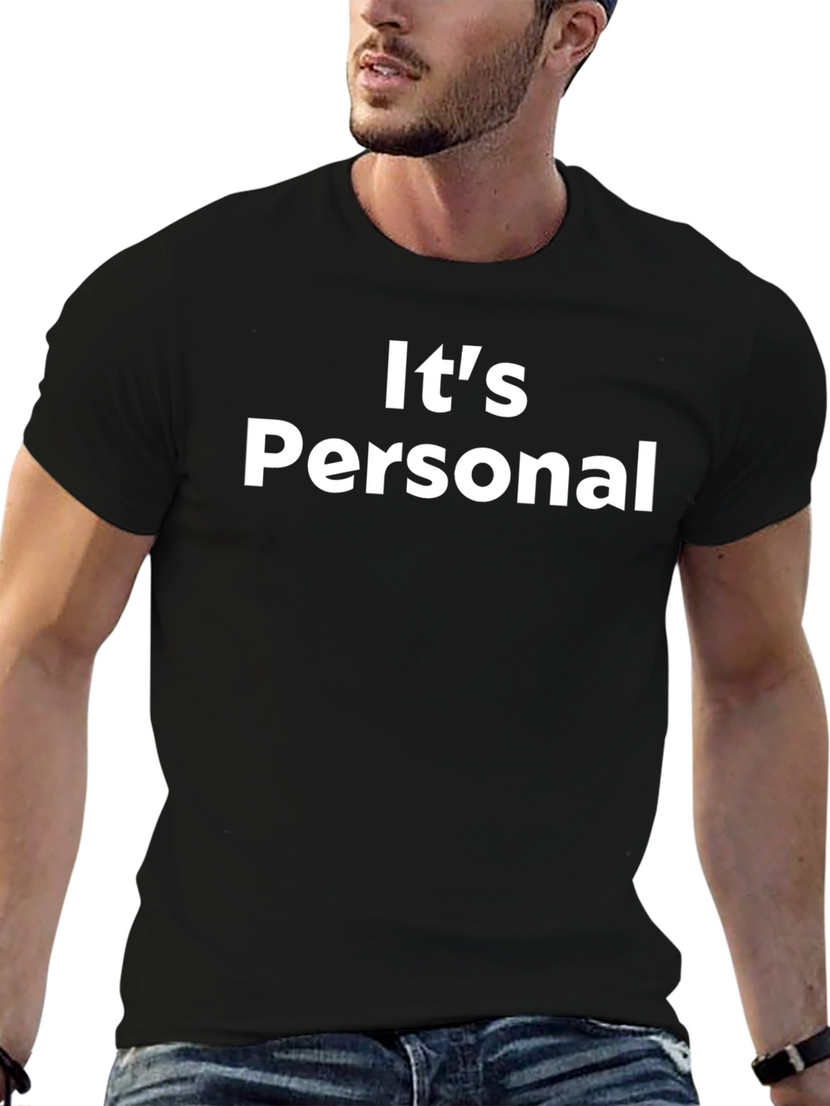 Its Personal Tee - Classic Black Graphic T-Shirt