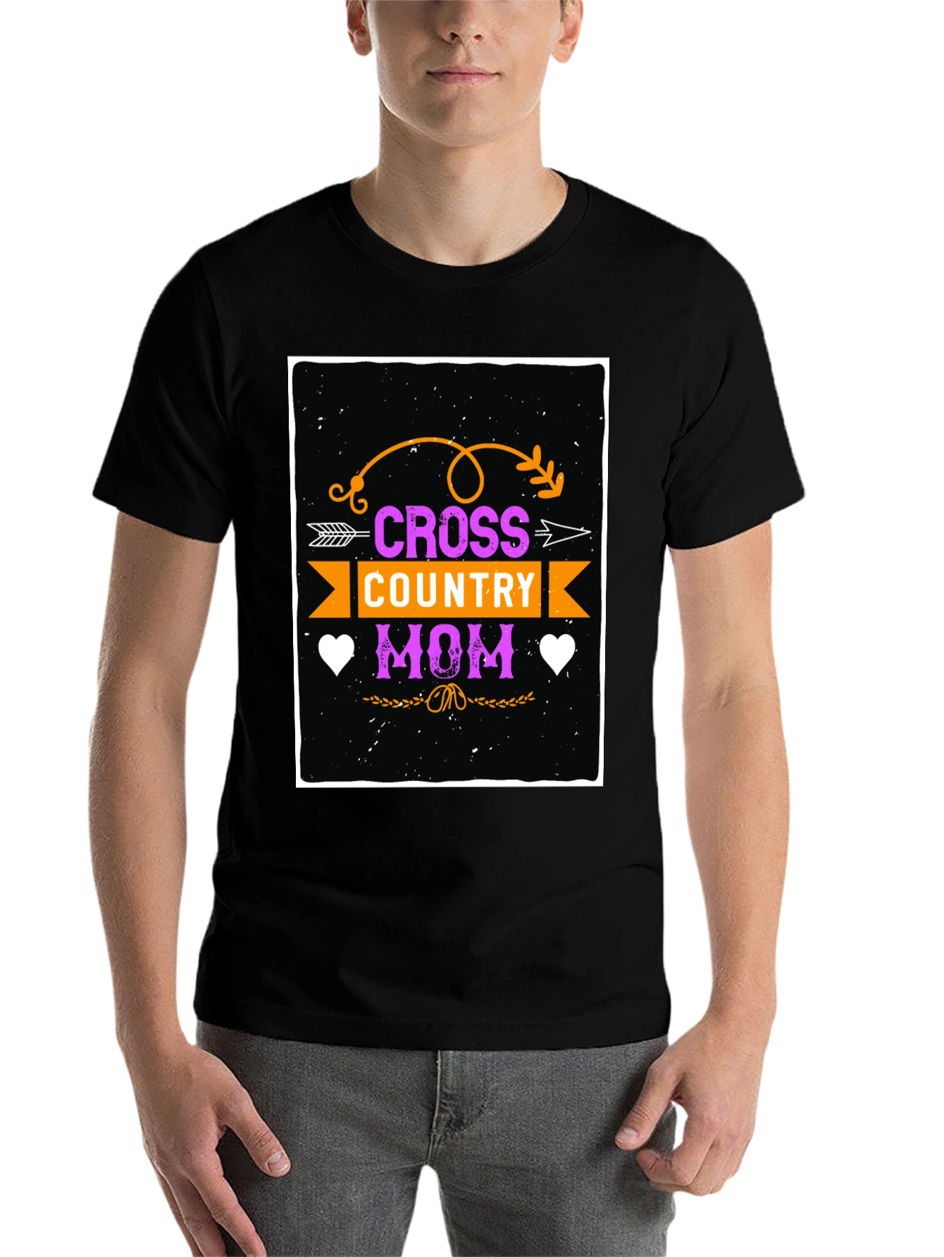 Cross Country Mom Graphic T-Shirt