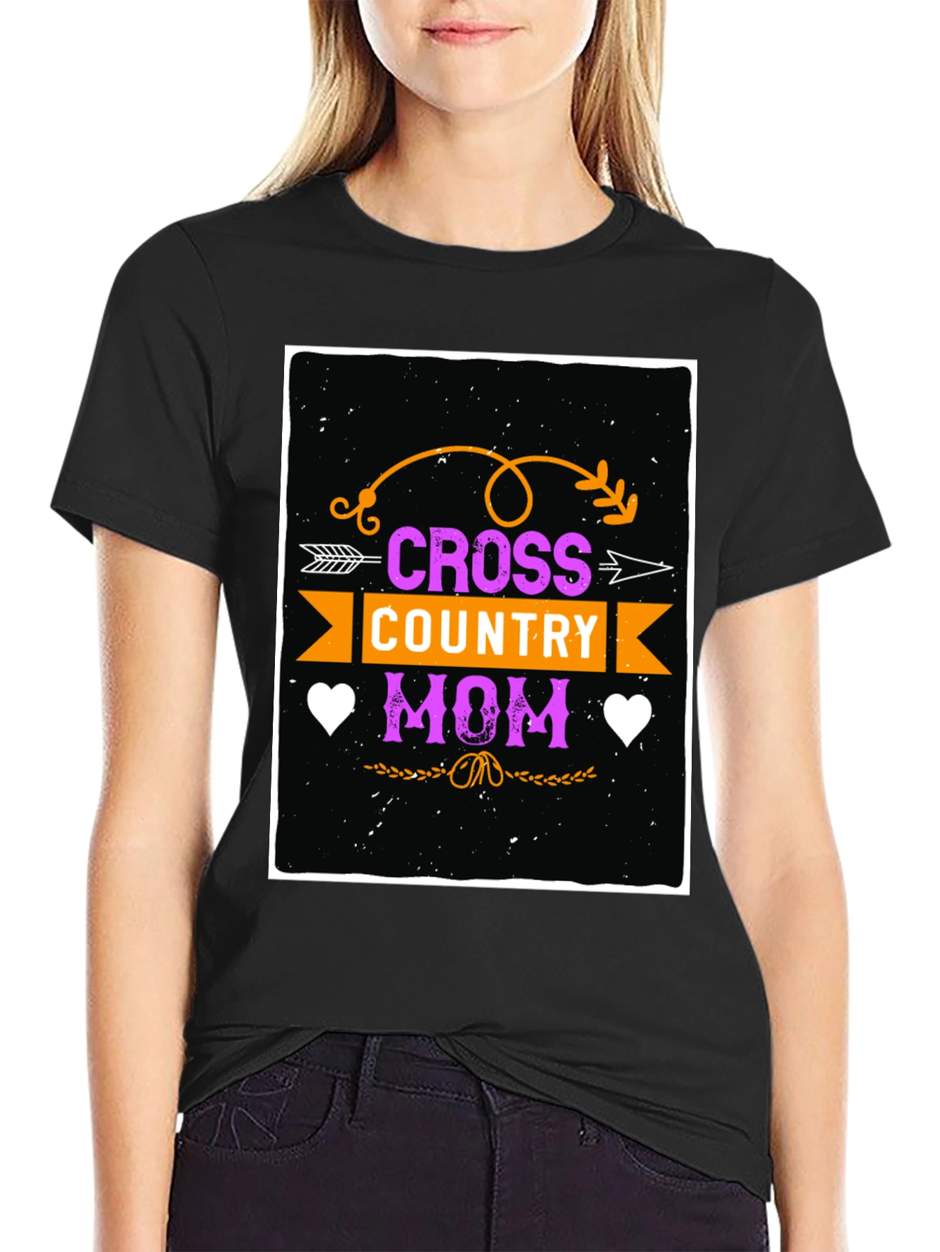 Cross Country Mom Graphic T-Shirt
