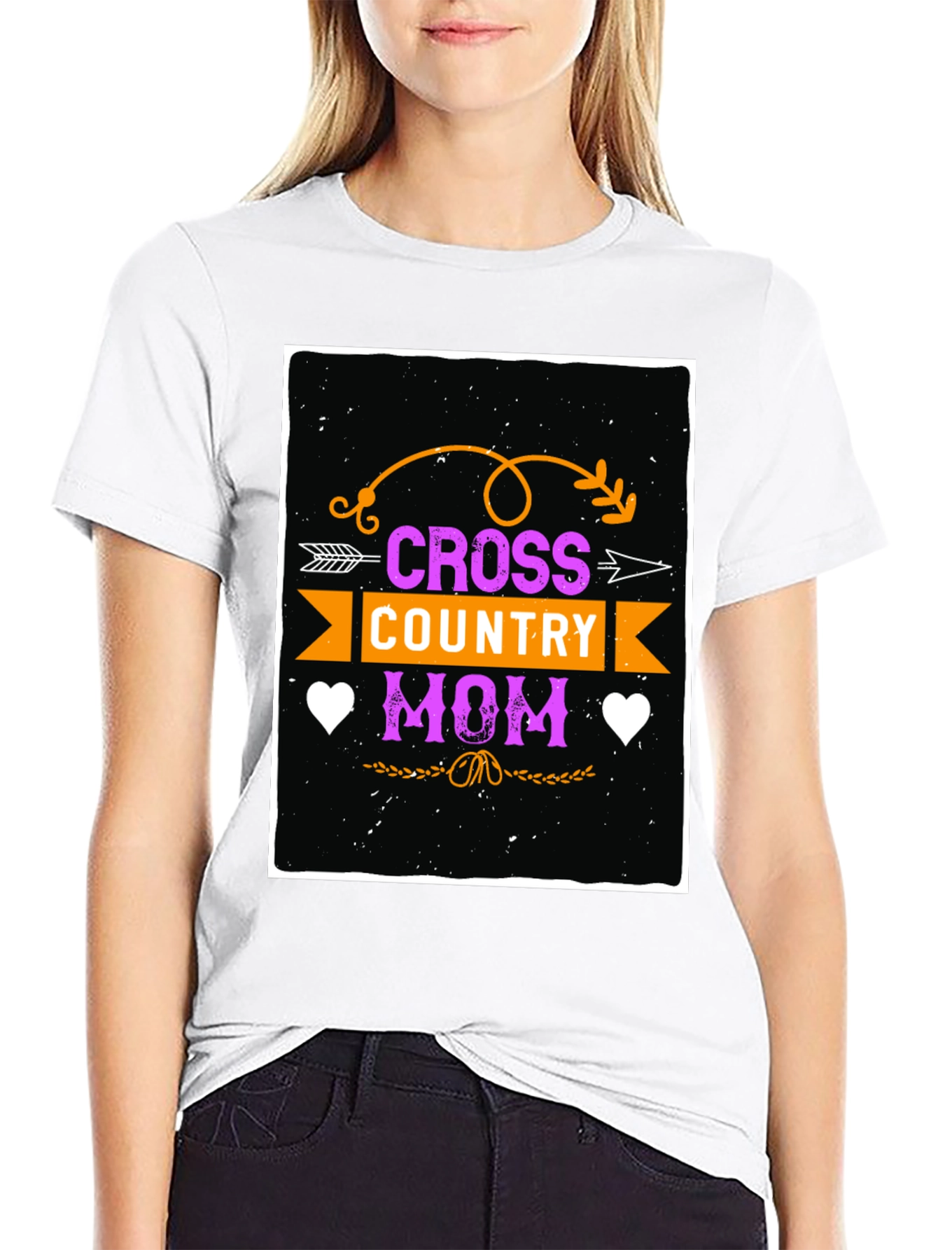 Cross Country Mom Graphic T-Shirt