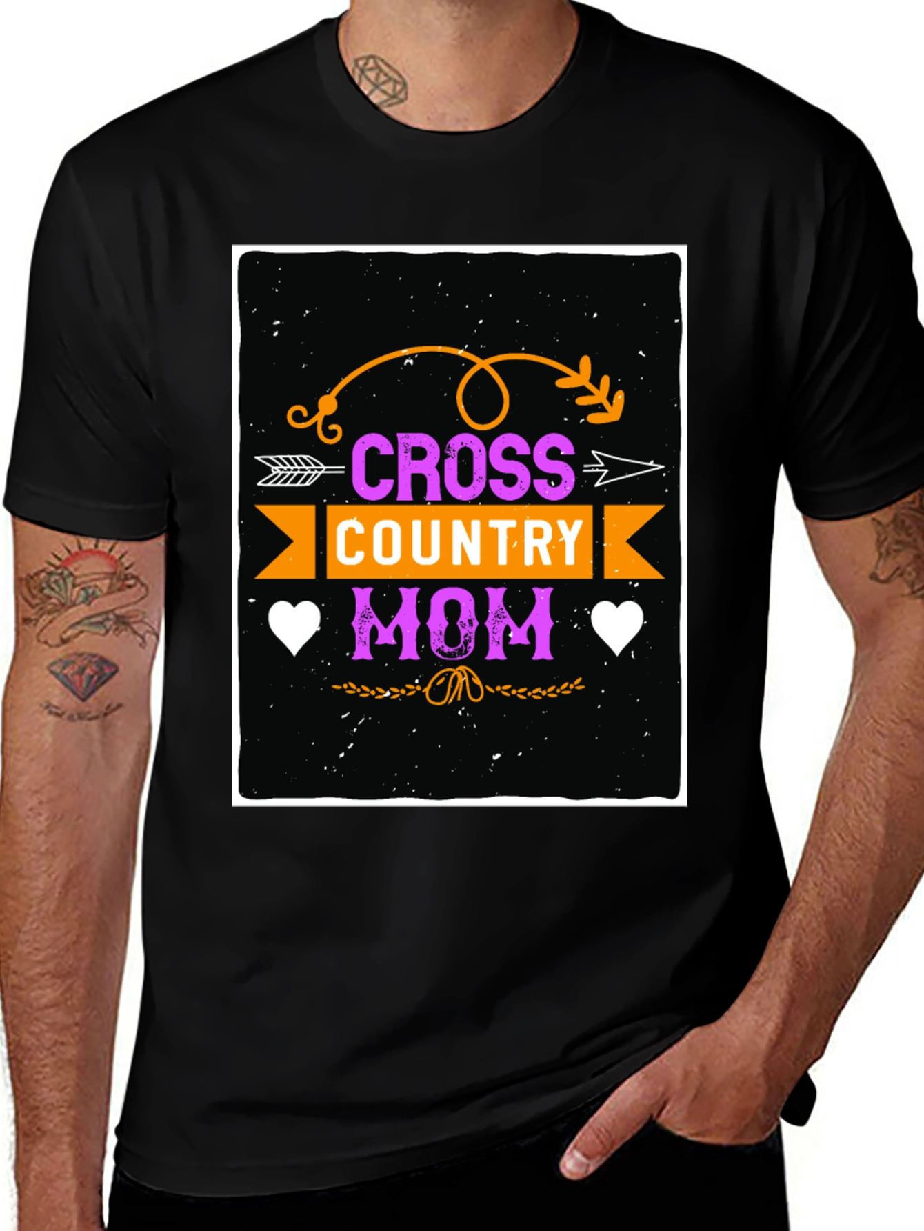 Cross Country Mom Graphic T-Shirt
