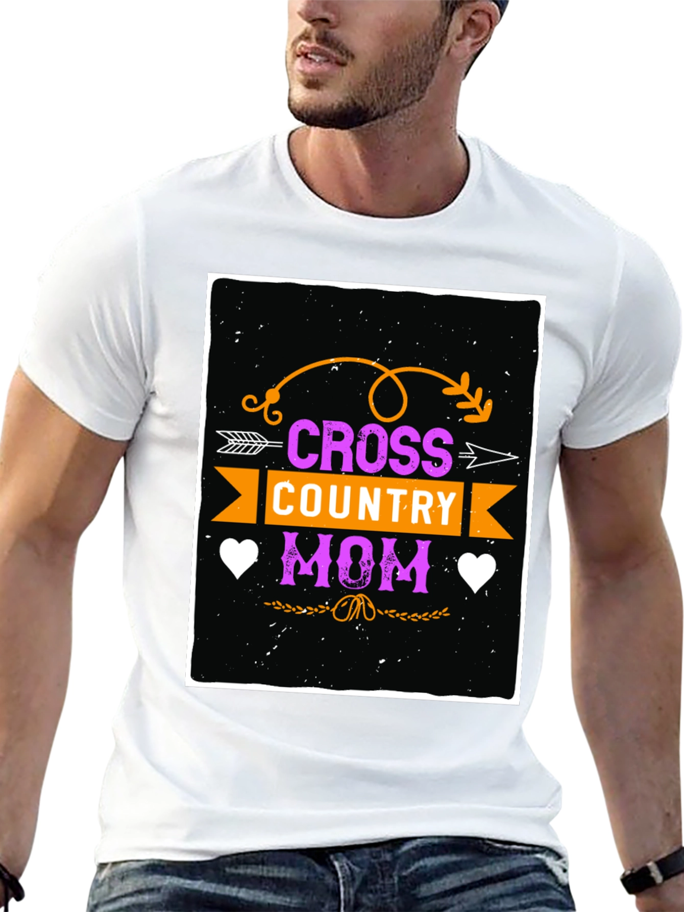 Cross Country Mom Graphic T-Shirt