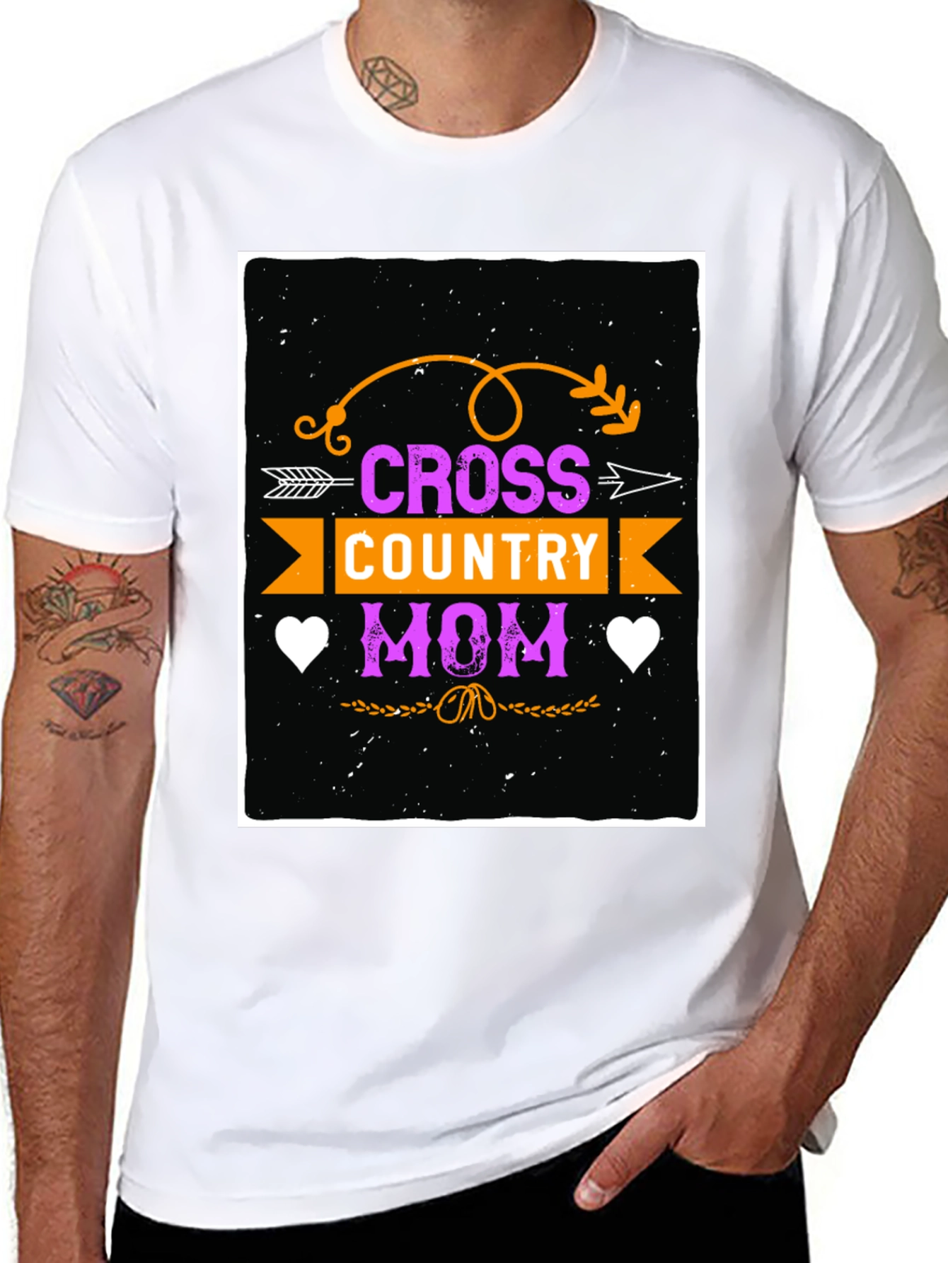 Cross Country Mom Graphic T-Shirt
