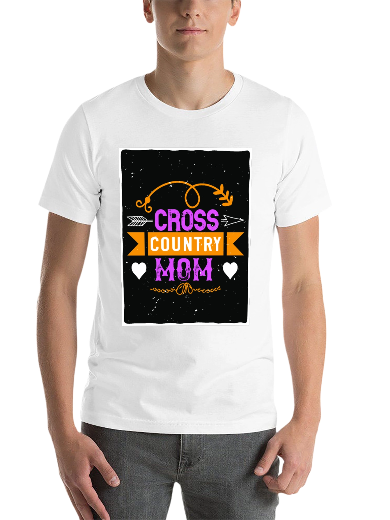 Cross Country Mom Graphic T-Shirt