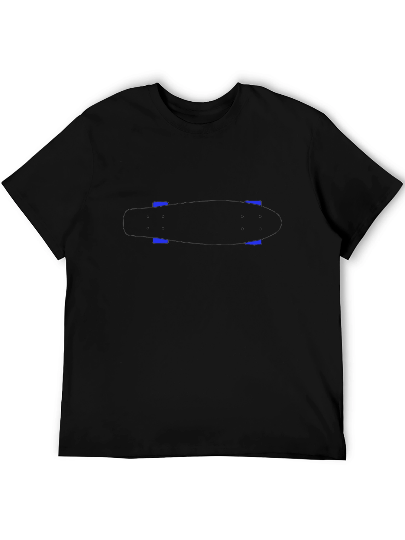 Modern Black T-Shirt with Minimalist Design
