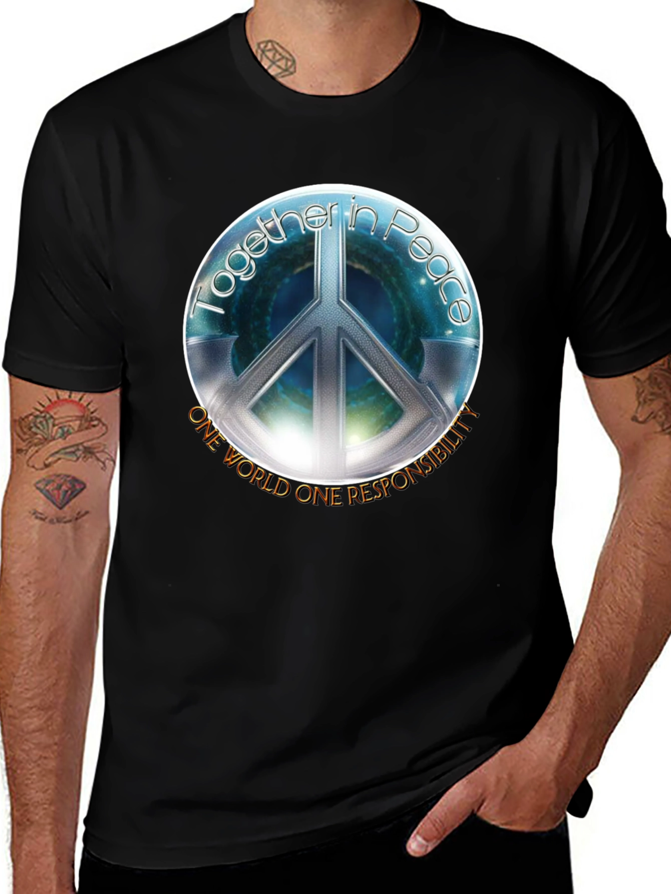 Together in Peace Graphic T-Shirt