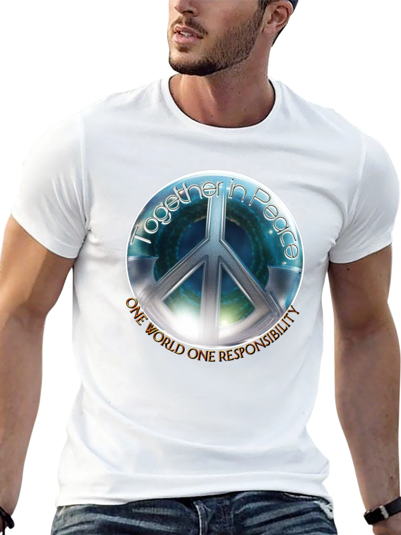 Together in Peace Graphic T-Shirt