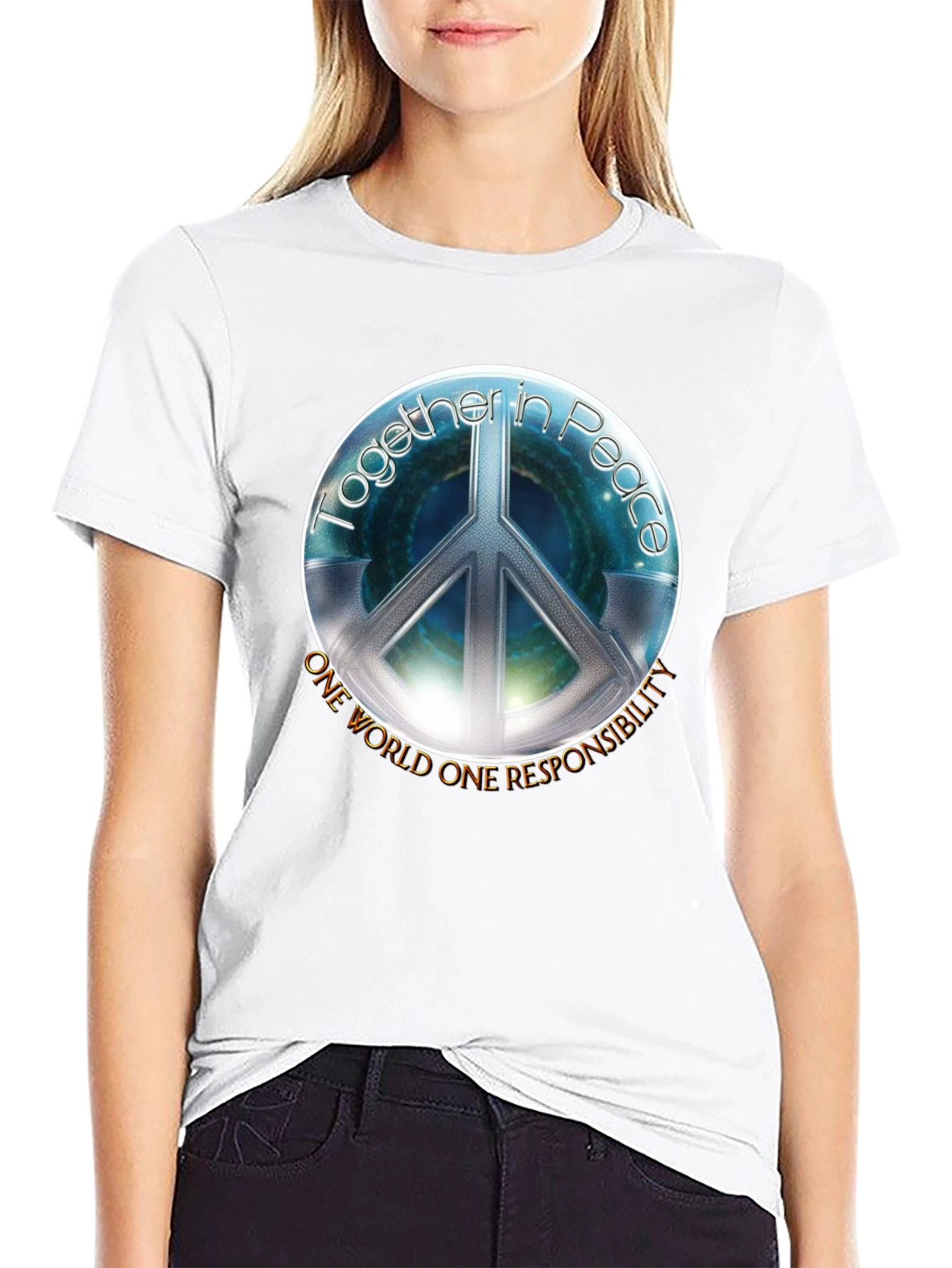 Together in Peace Graphic T-Shirt