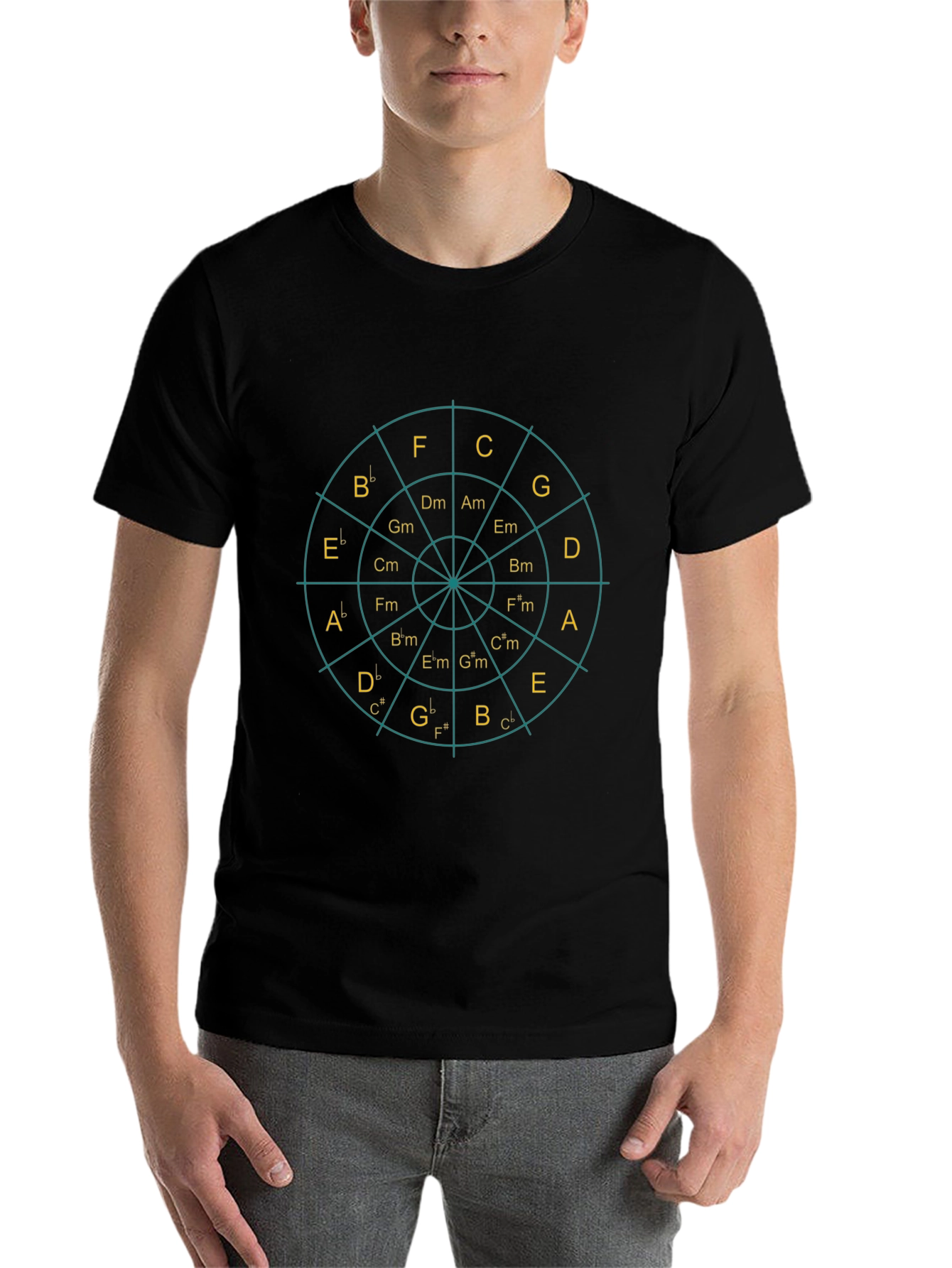 Circle of Fifths Music Theory T-Shirt