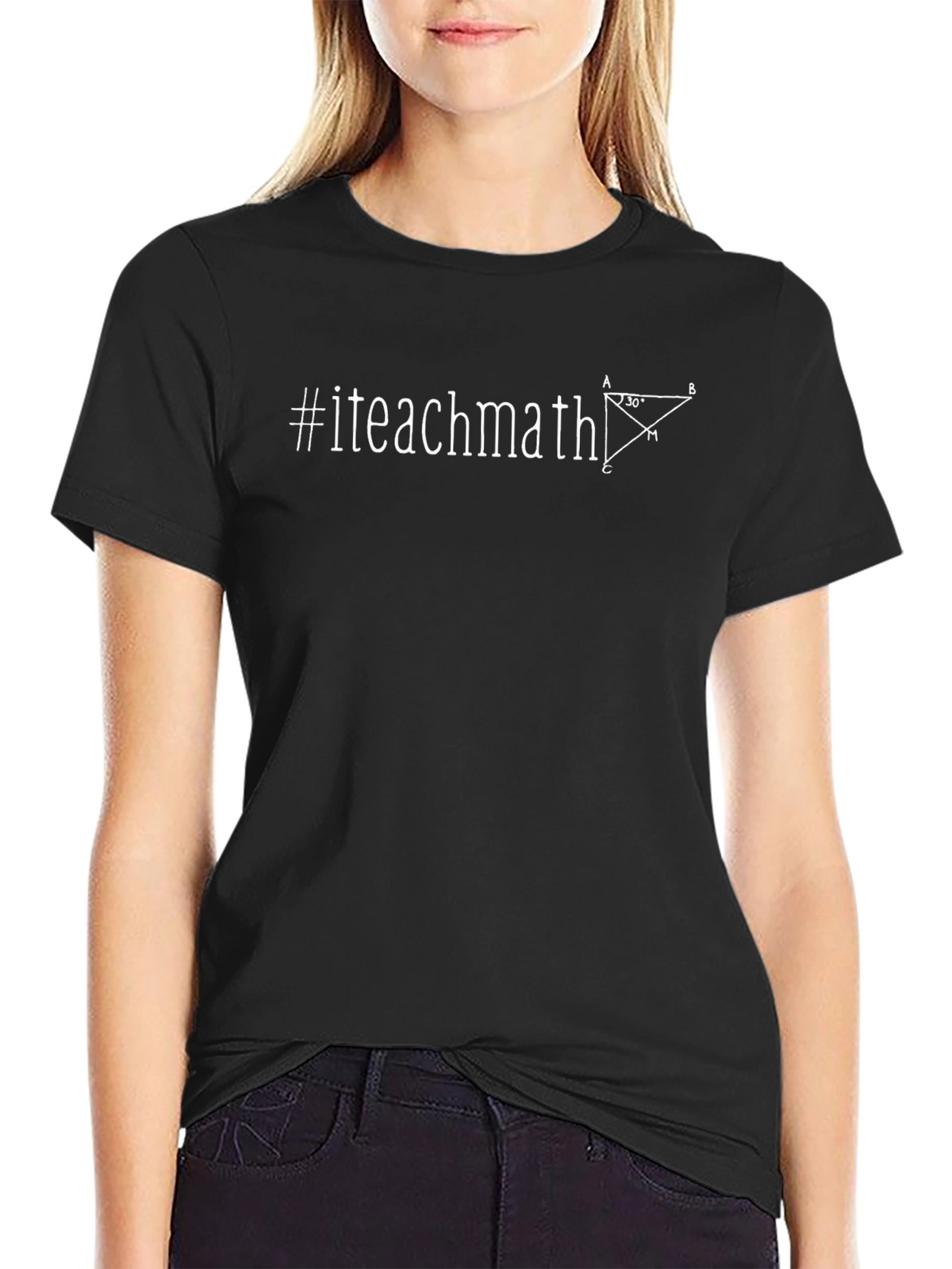 I Teach Math T-Shirt - Teacher Gift