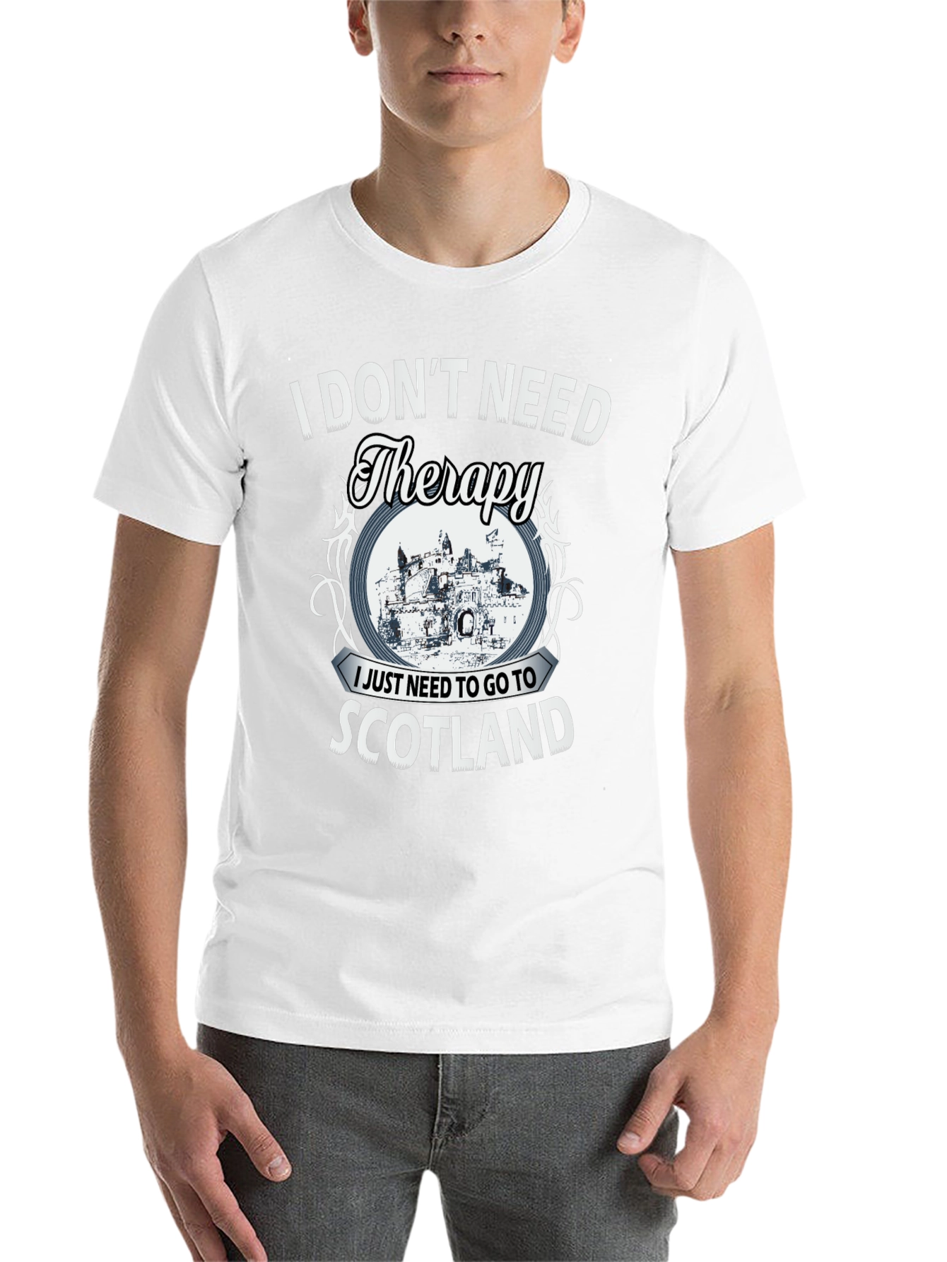 Scotland Therapy Graphic T-Shirt
