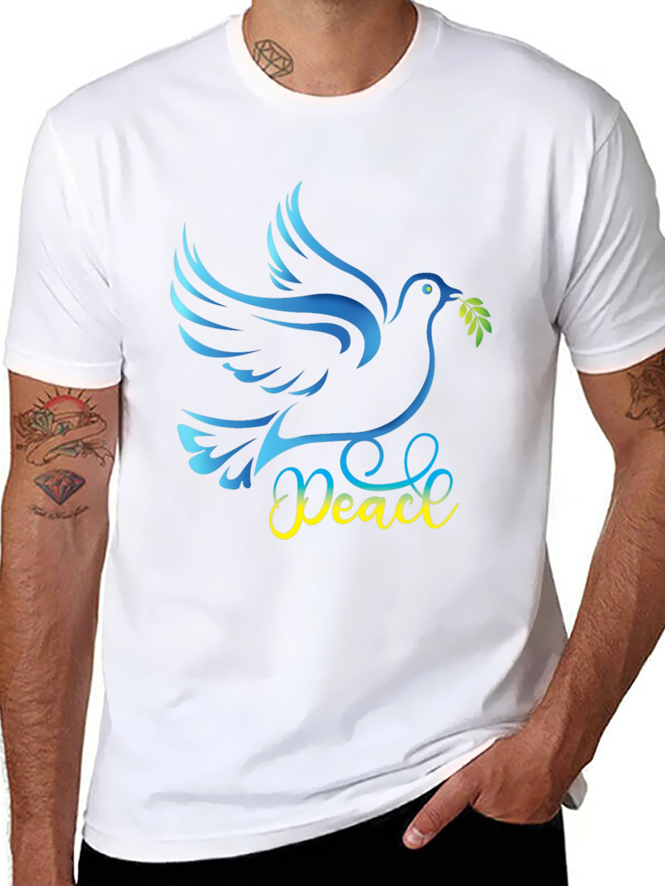 Peace Dove Graphic T-Shirt