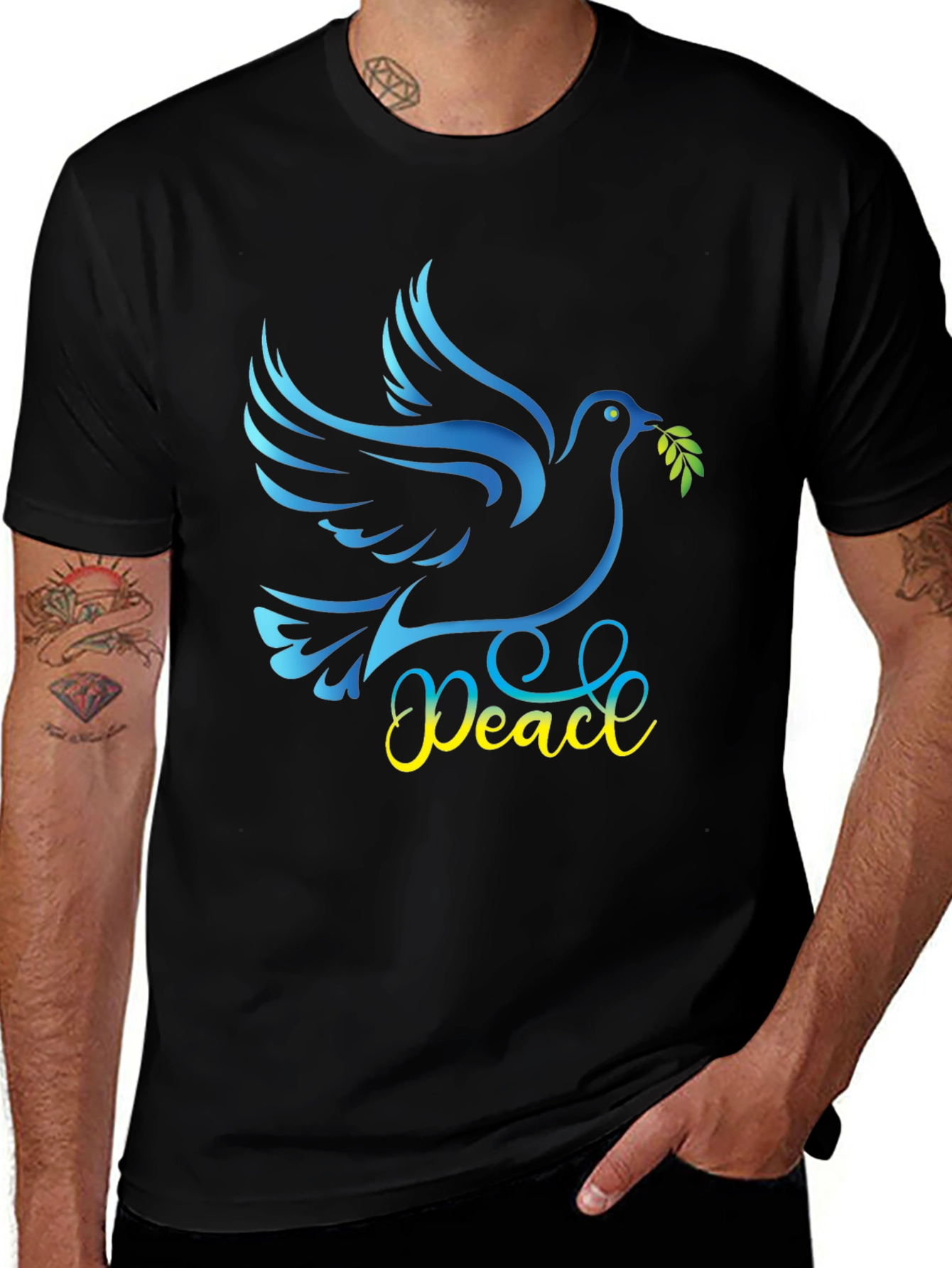 Peace Dove Graphic T-Shirt