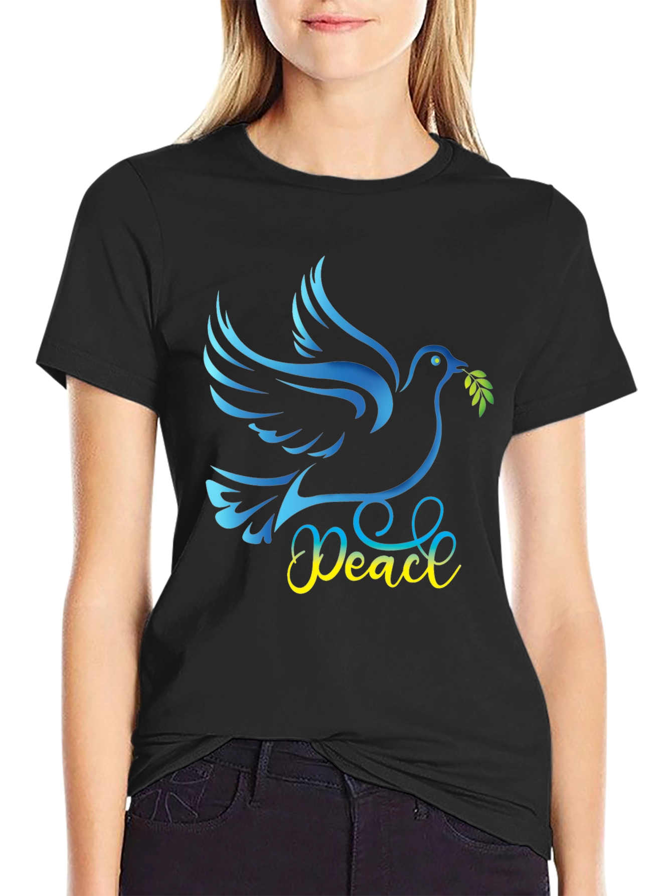 Peace Dove Graphic T-Shirt