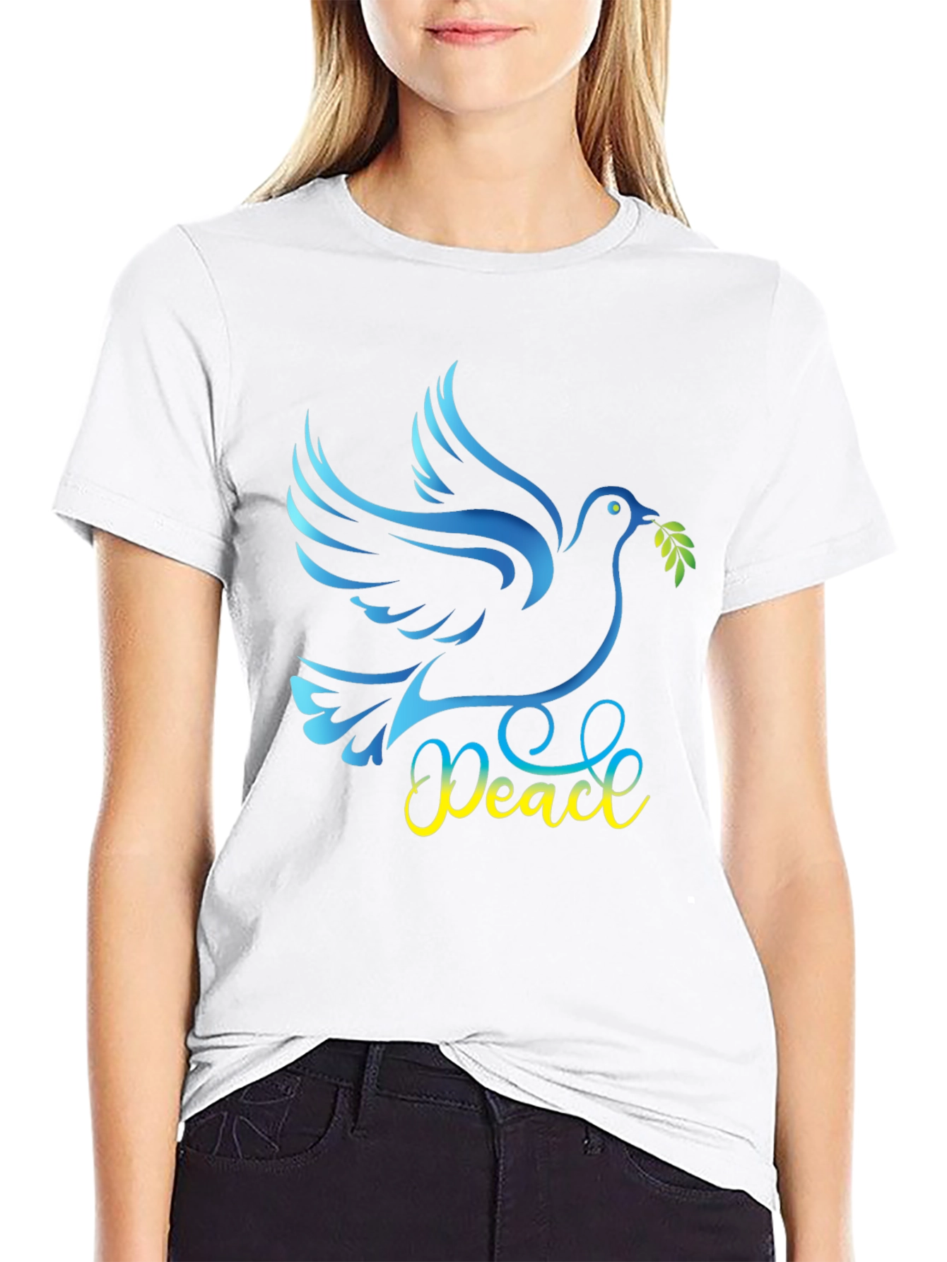 Peace Dove Graphic T-Shirt
