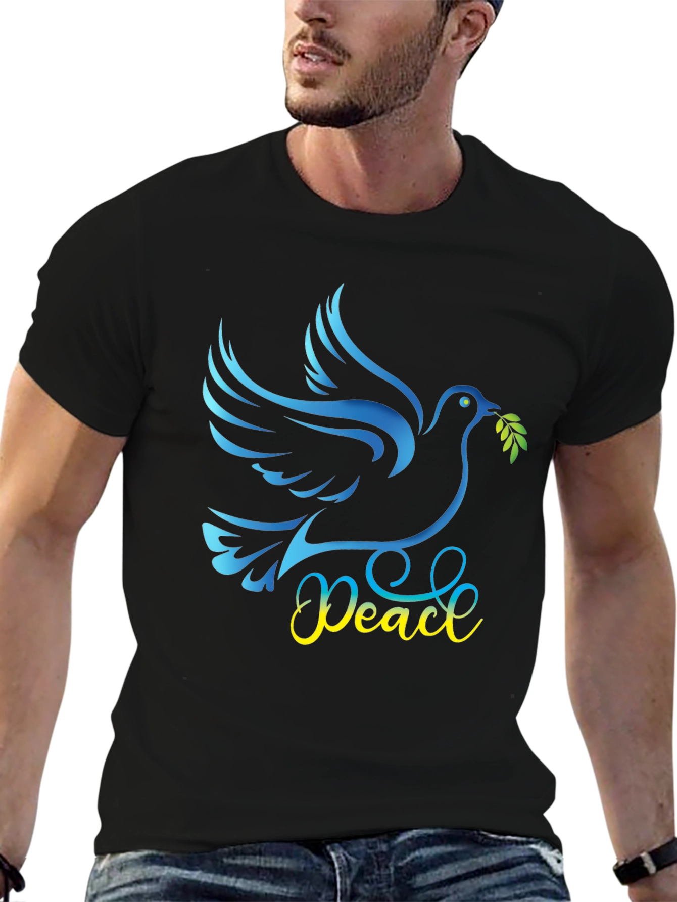 Peace Dove Graphic T-Shirt