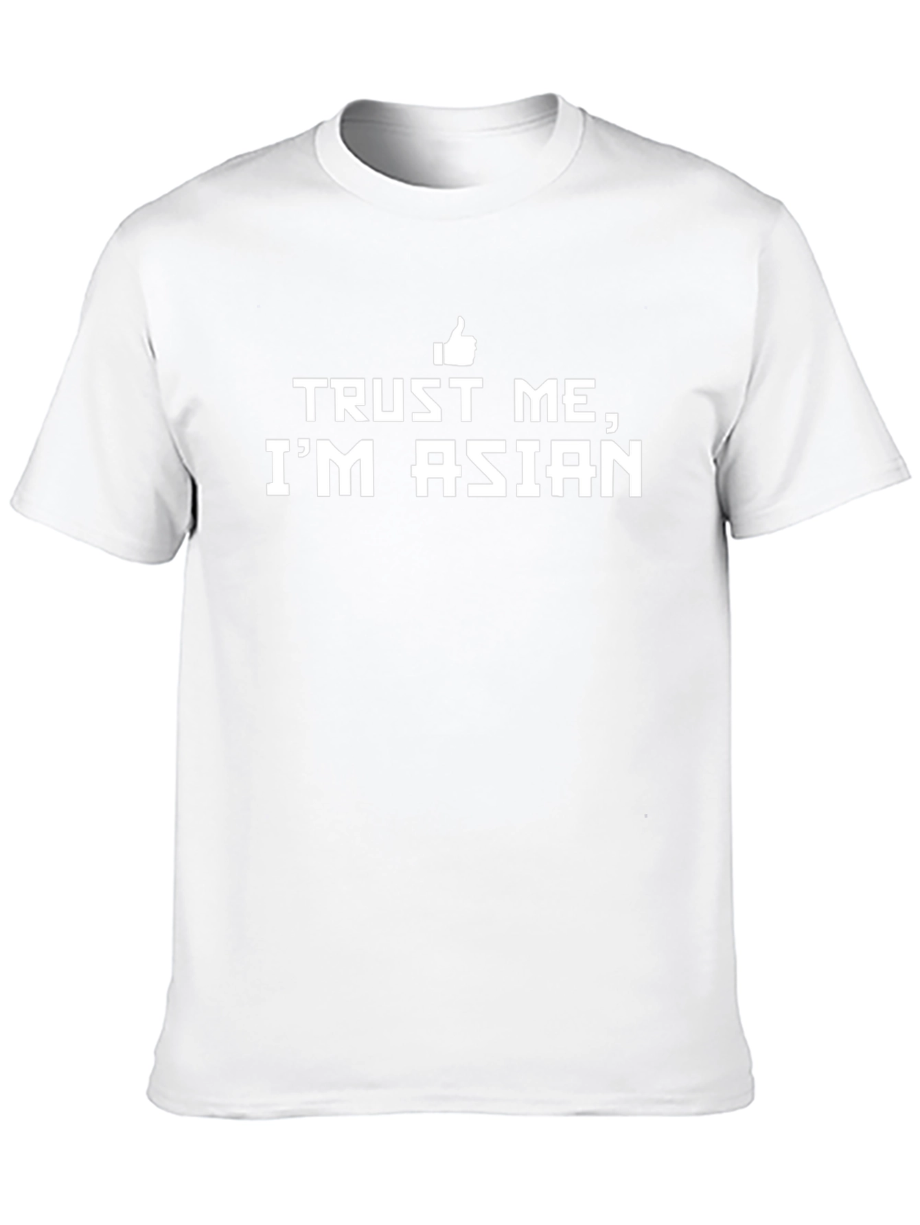Trust Me Im Asian T-Shirt - Black