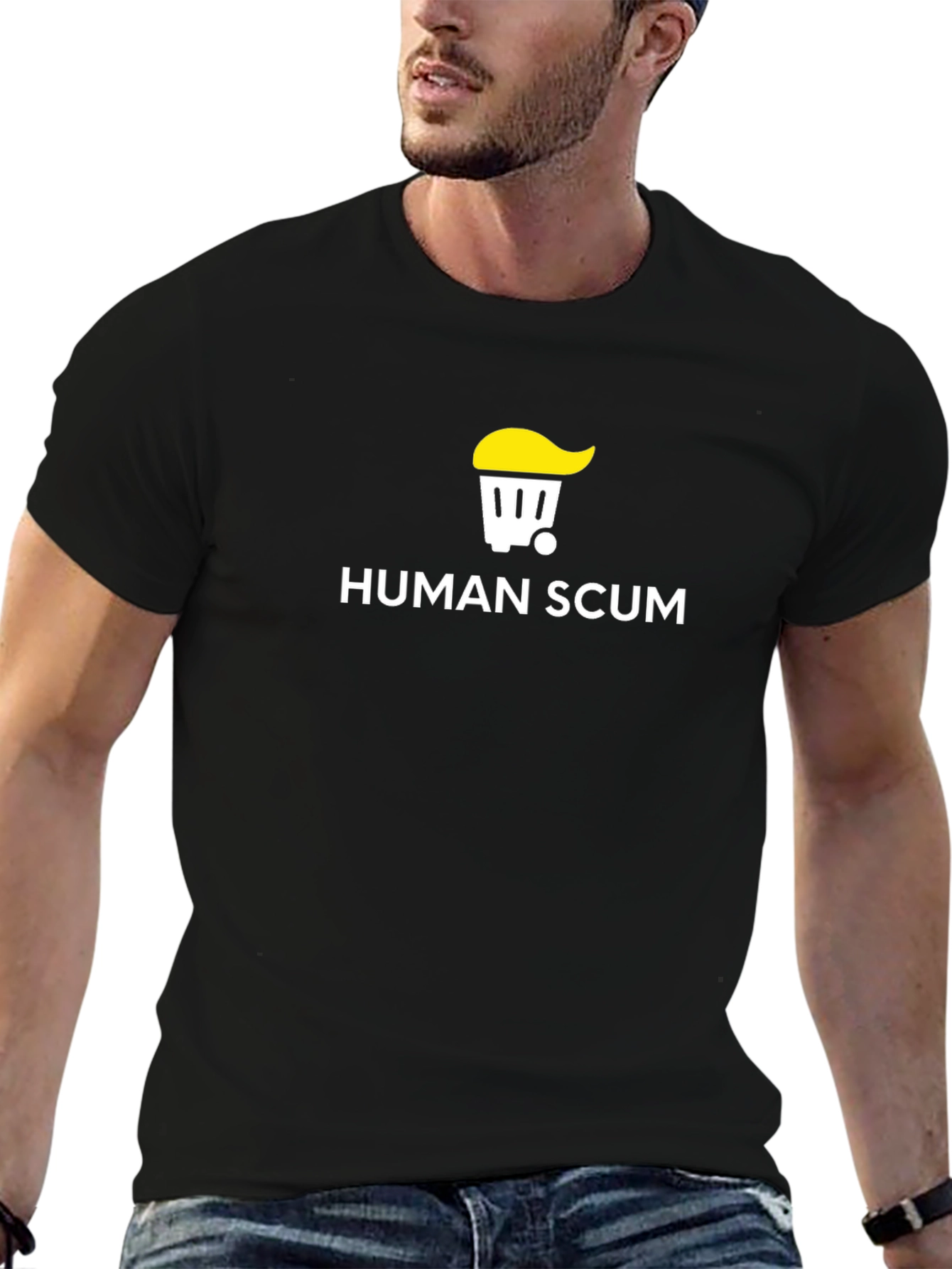 Human Scum Graphic Tee - Anti-Trump T-Shirt