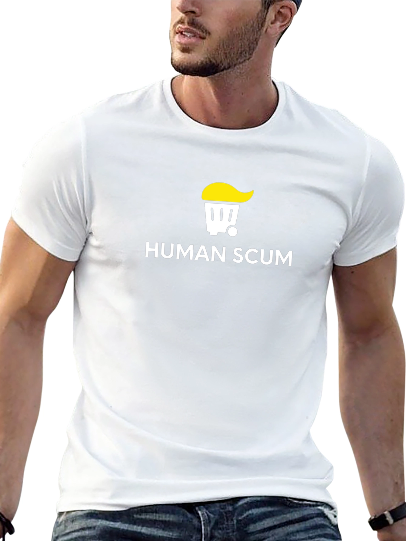 Human Scum Graphic Tee - Anti-Trump T-Shirt