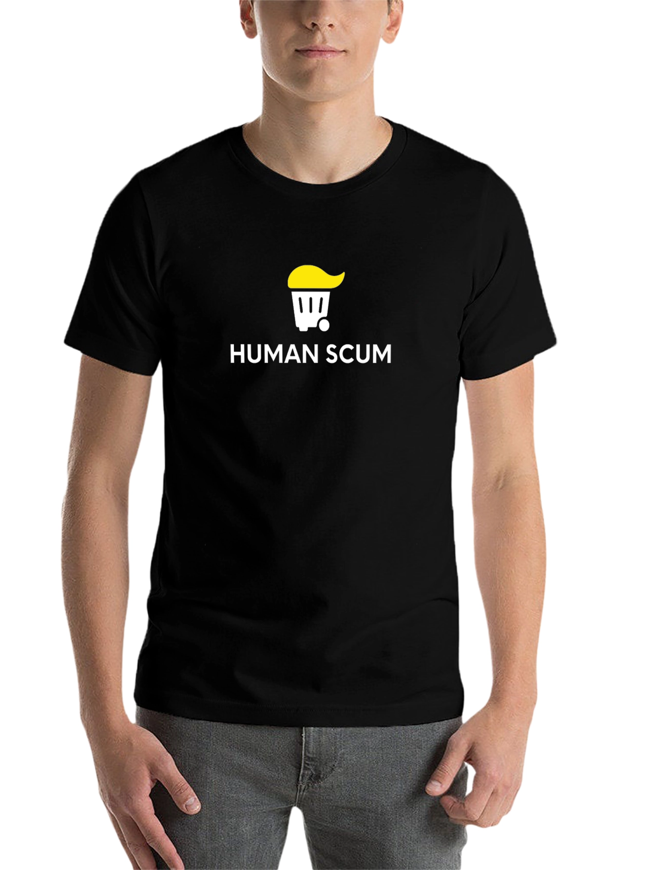 Human Scum Graphic Tee - Anti-Trump T-Shirt