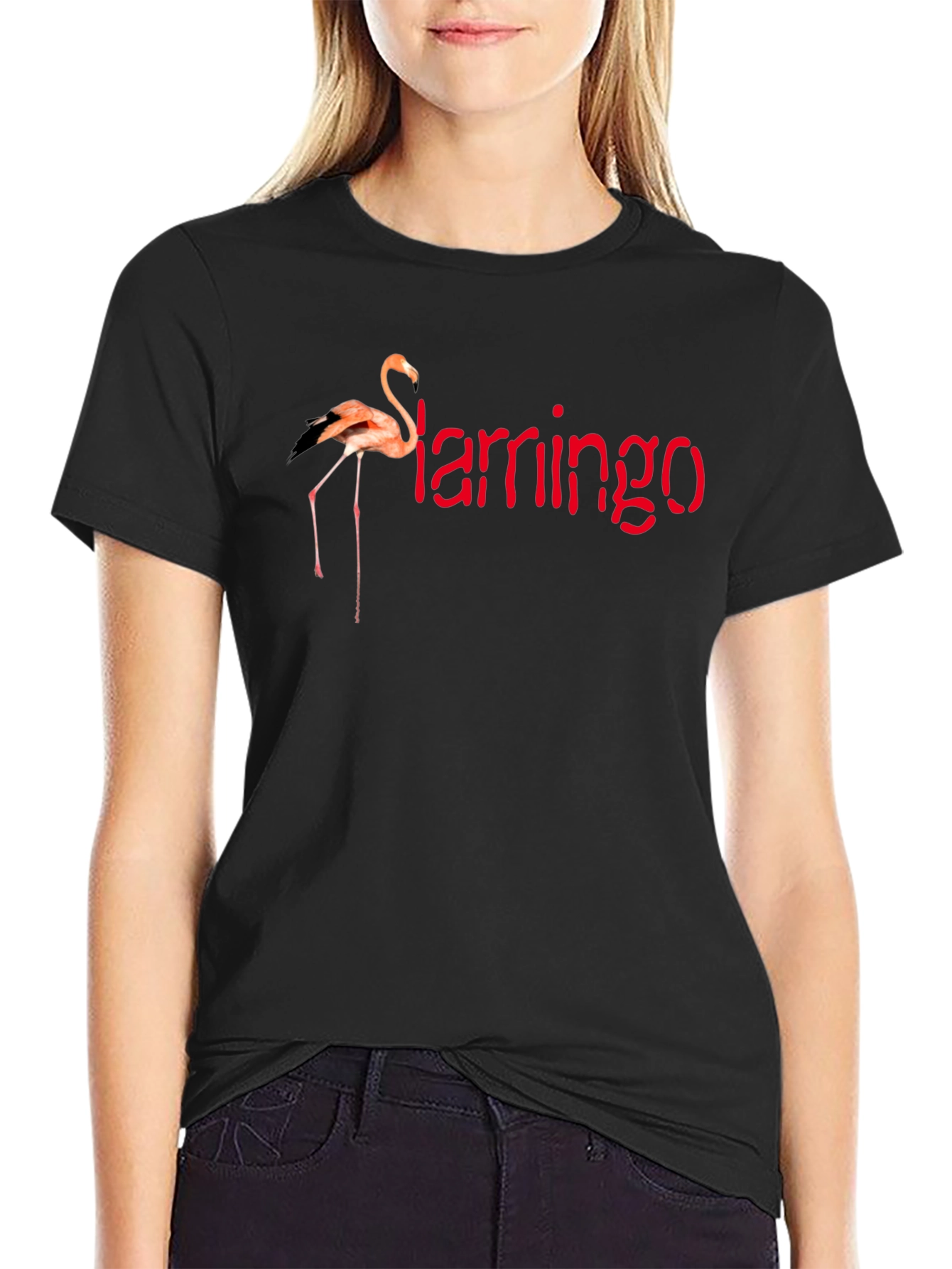 Flamingo Graphic T-Shirt - Stylish & Fun!