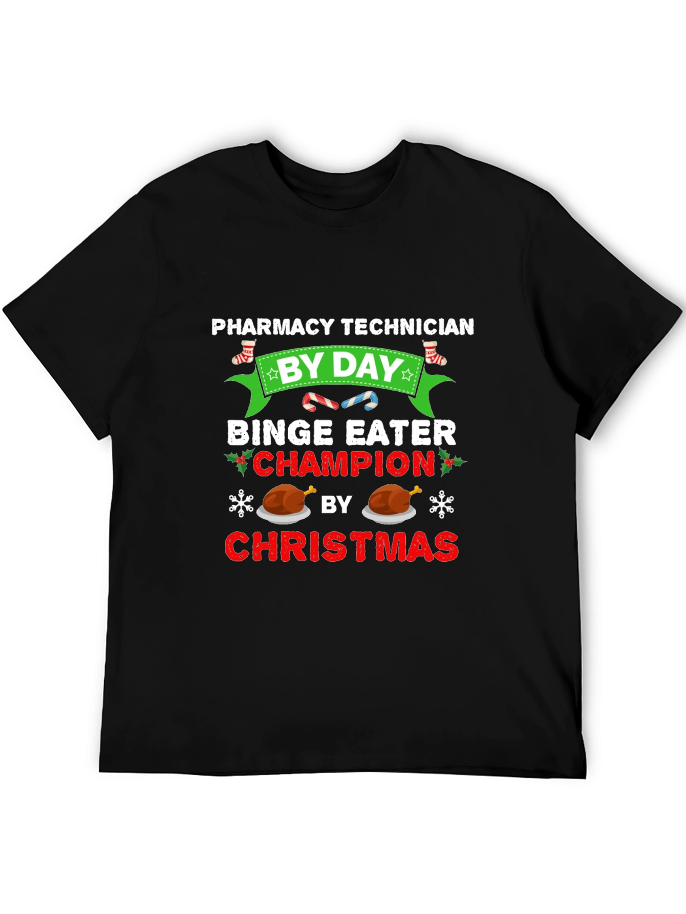 Pharmacy Technician Christmas T-Shirt