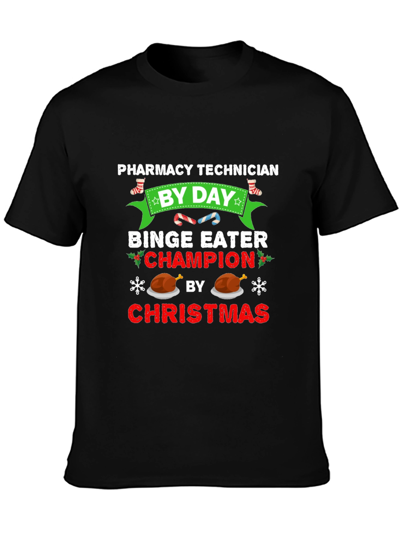 Pharmacy Technician Christmas T-Shirt