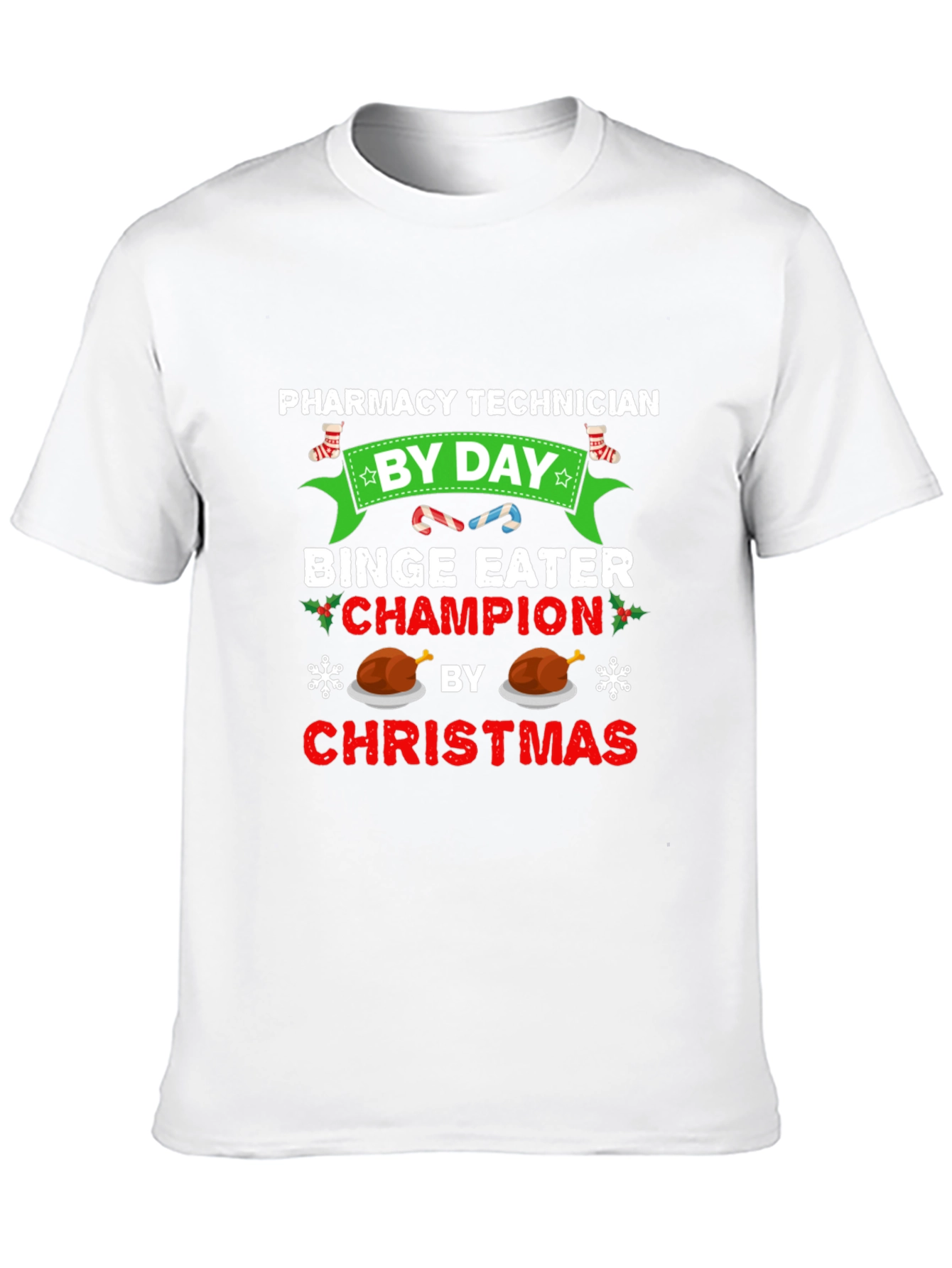 Pharmacy Technician Christmas T-Shirt