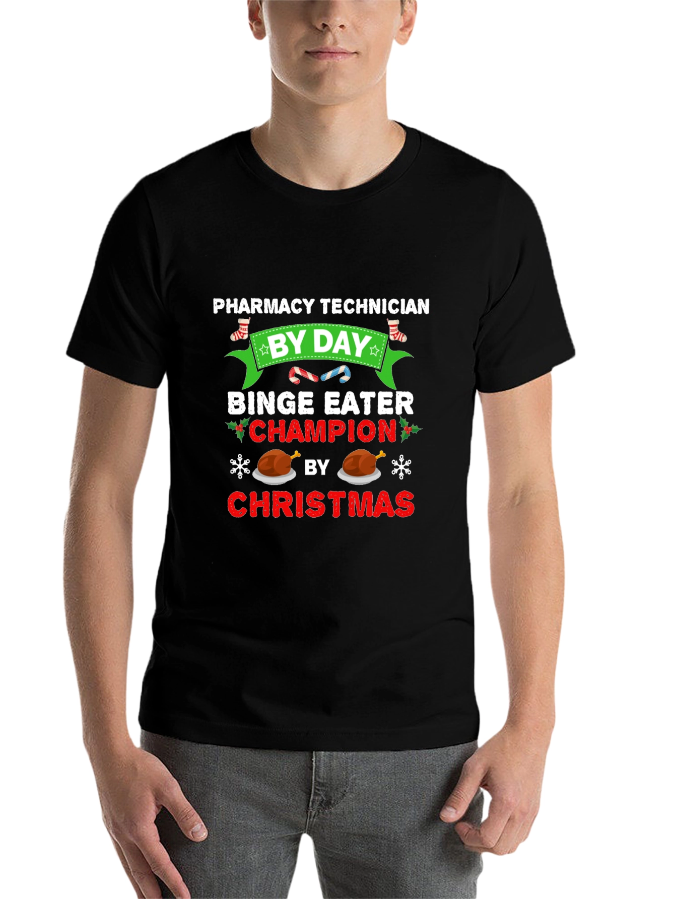 Pharmacy Technician Christmas T-Shirt