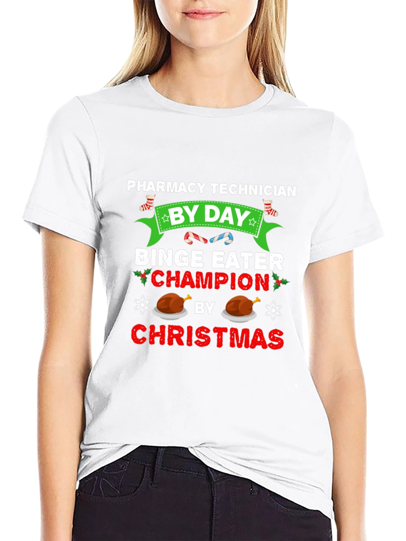 Pharmacy Technician Christmas T-Shirt